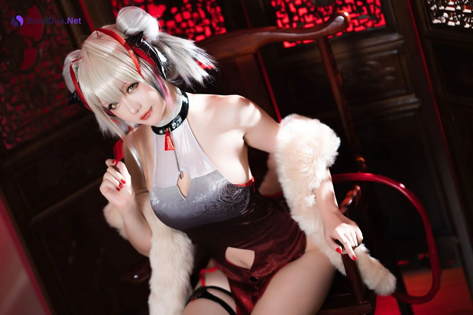 [Hoshilily 星之迟迟] W Arknights Cosplay - Photo 12