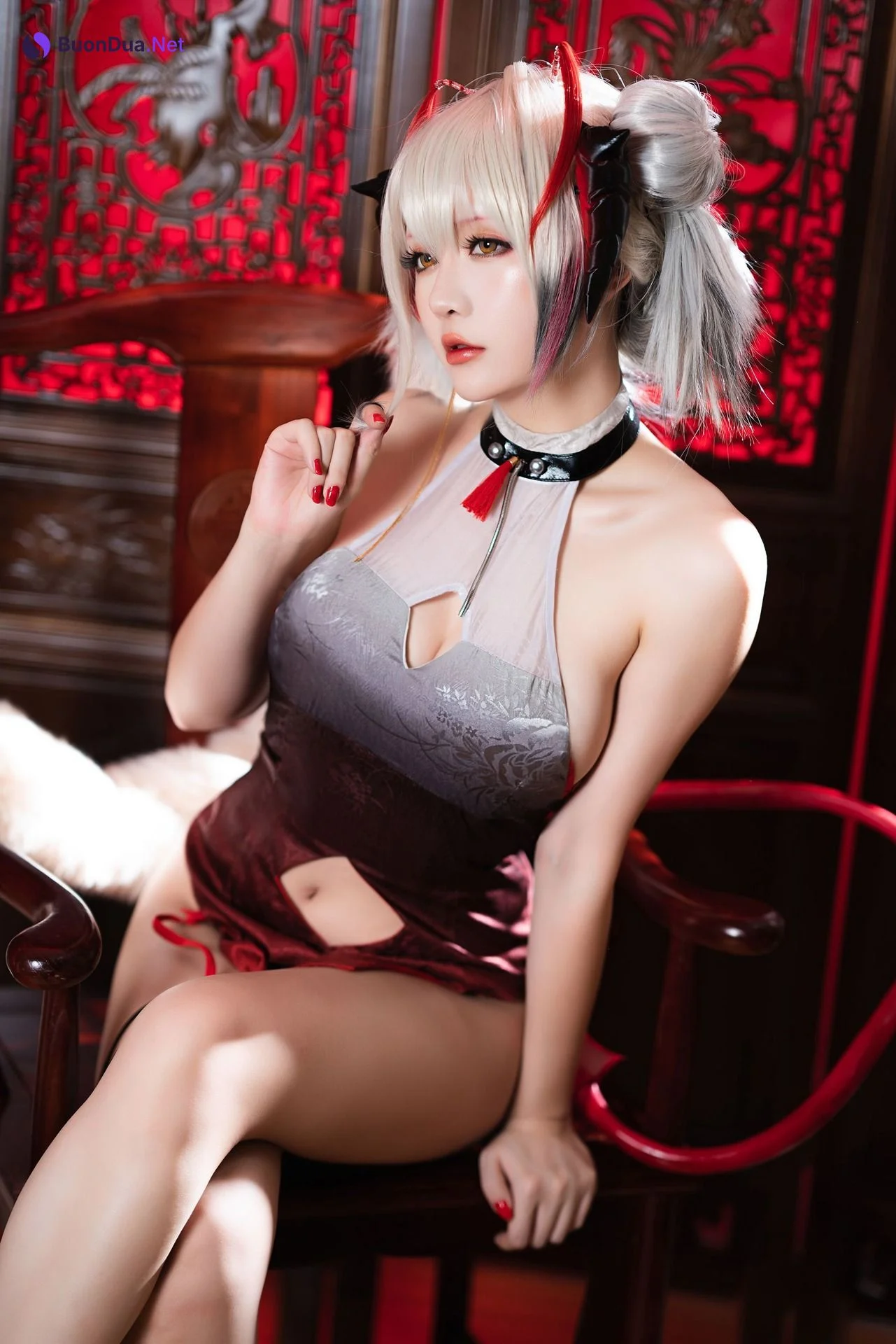 [Hoshilily 星之迟迟] W Arknights Cosplay - Photo 15
