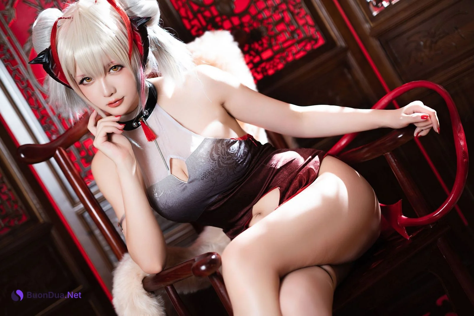 [Hoshilily 星之迟迟] W Arknights Cosplay - Photo 16