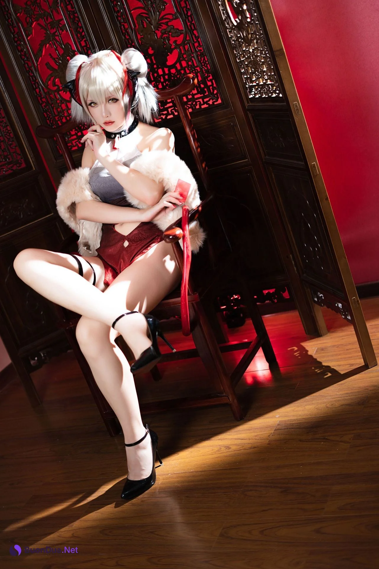 [Hoshilily 星之迟迟] W Arknights Cosplay - Photo 3