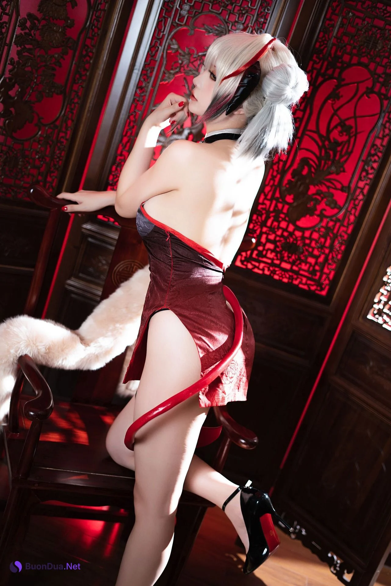 [Hoshilily 星之迟迟] W Arknights Cosplay - Photo 7