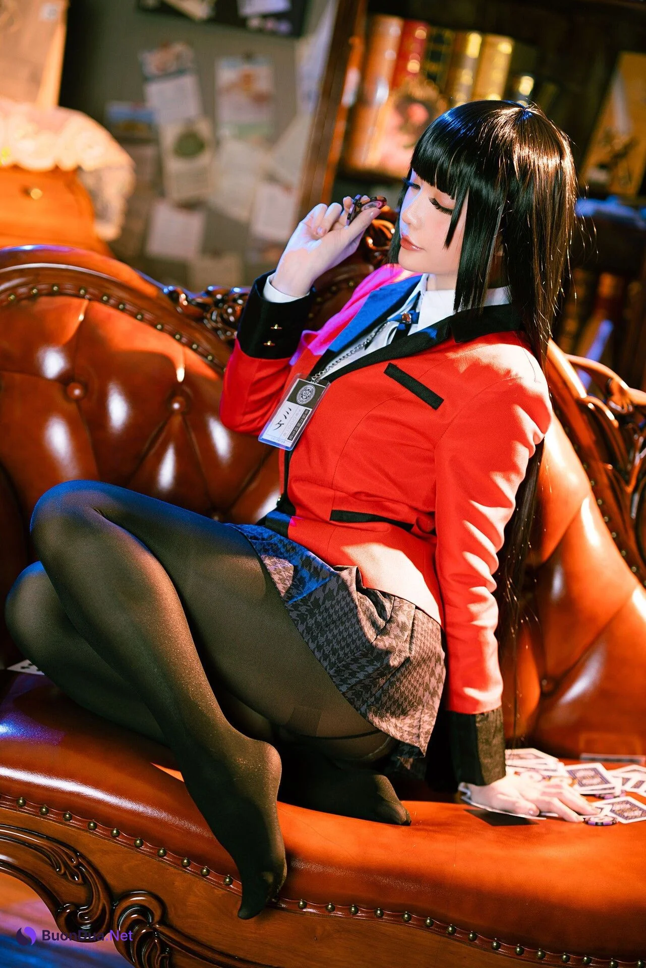 [Hoshilily 星之迟迟] Yumeko Jabami 蛇喰夢子 Kakegurui - Photo 10