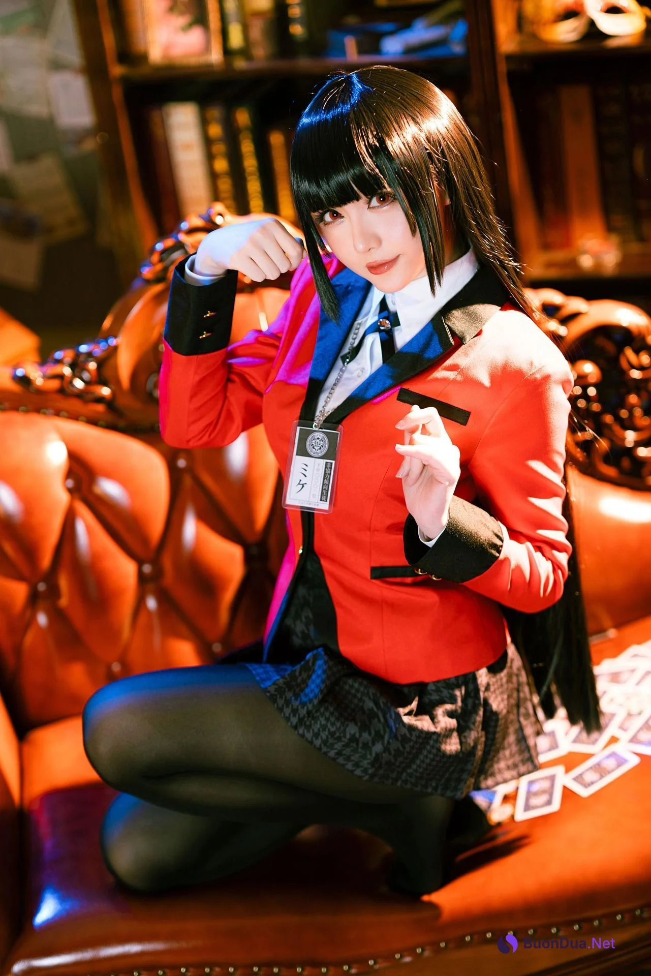 [Hoshilily 星之迟迟] Yumeko Jabami 蛇喰夢子 Kakegurui - Photo 11