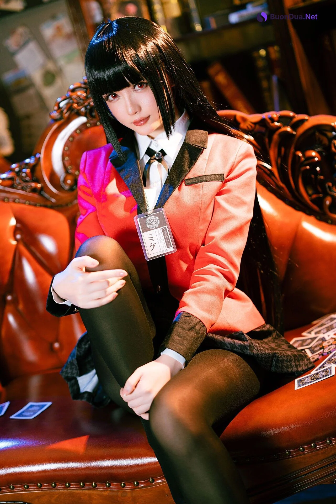 [Hoshilily 星之迟迟] Yumeko Jabami 蛇喰夢子 Kakegurui - Photo 2