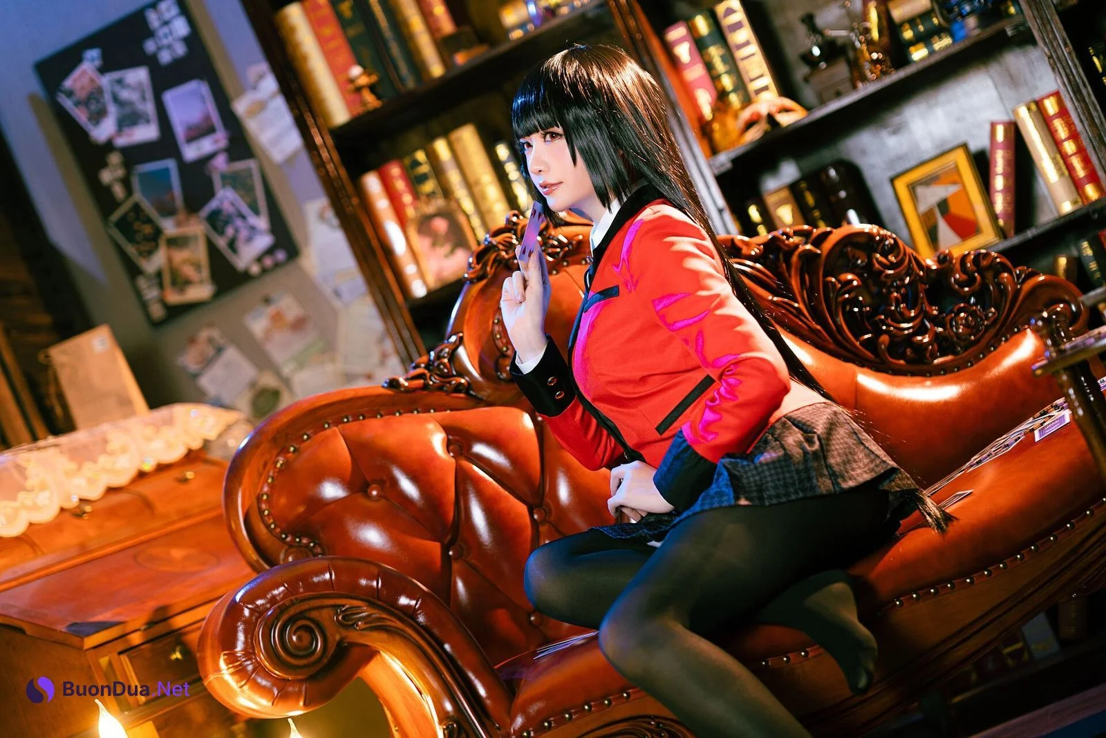 [Hoshilily 星之迟迟] Yumeko Jabami 蛇喰夢子 Kakegurui - Photo 20