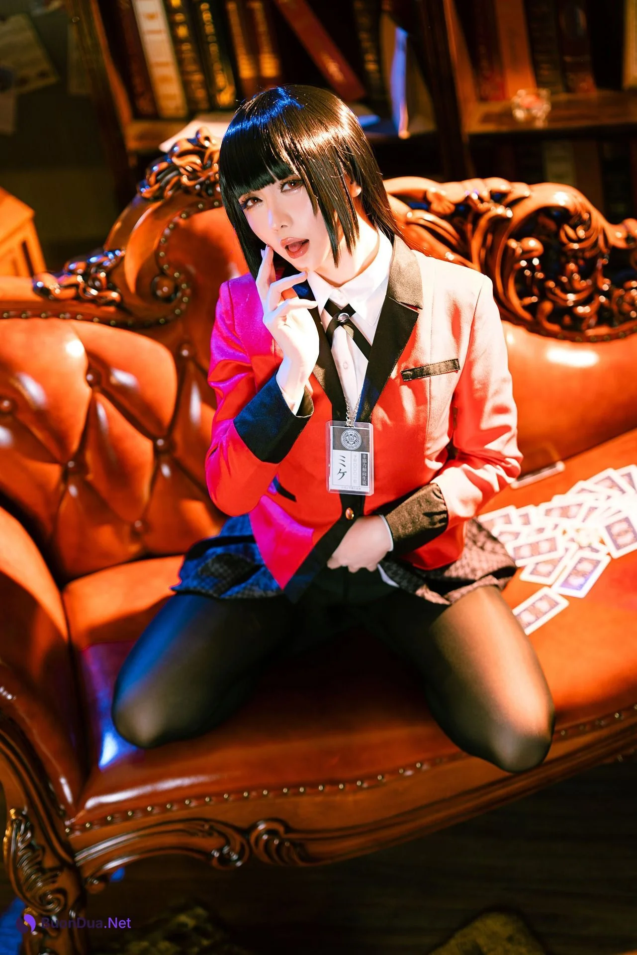 [Hoshilily 星之迟迟] Yumeko Jabami 蛇喰夢子 Kakegurui - Photo 8