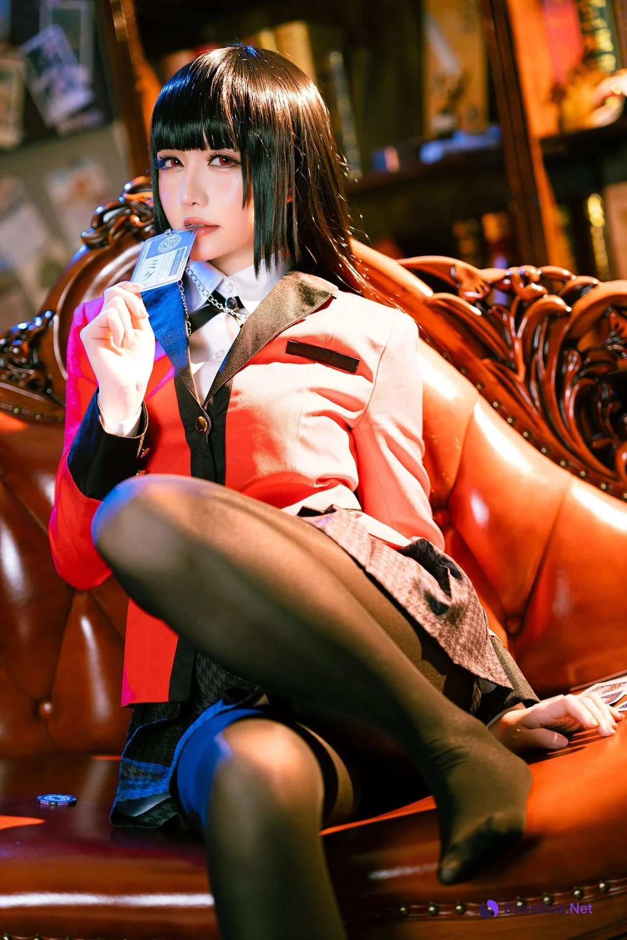 [Hoshilily 星之迟迟] Yumeko Jabami 蛇喰夢子 Kakegurui - Photo 9