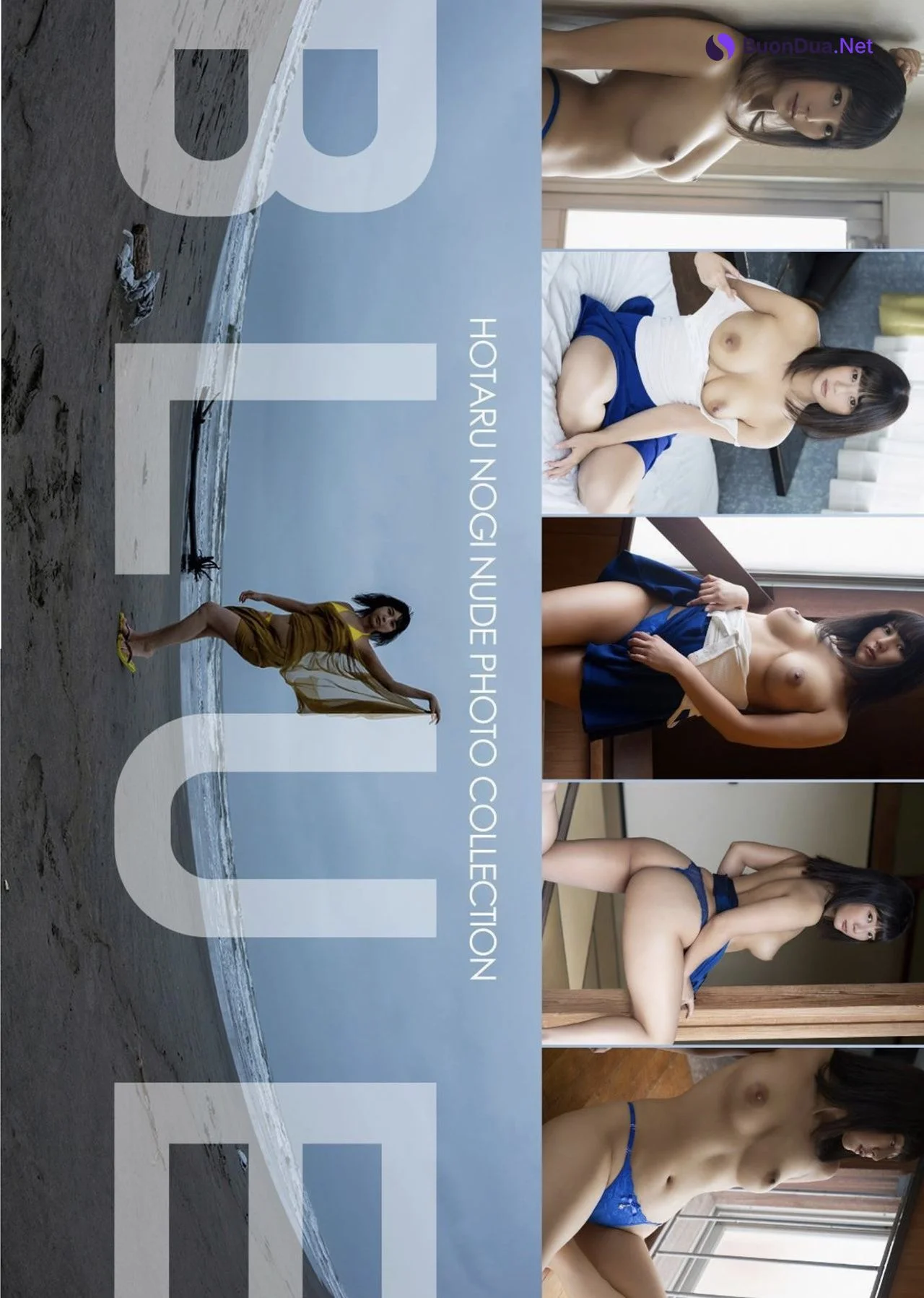 Hotaru Nogi 乃木蛍, 写真集 Nude Photo Collection [Blue] Set.04 - Photo 4