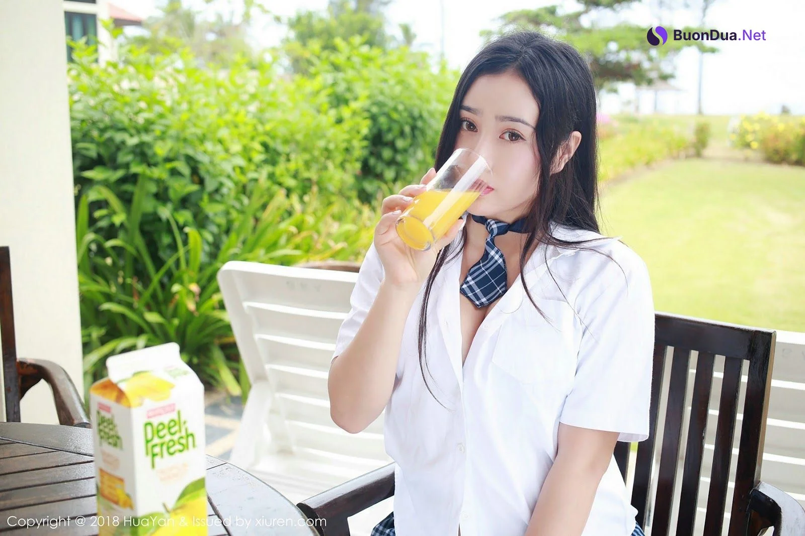 [HuaYan花の颜] 2018.12.25 VOL.060 Manuela玛鲁娜 - Photo 2