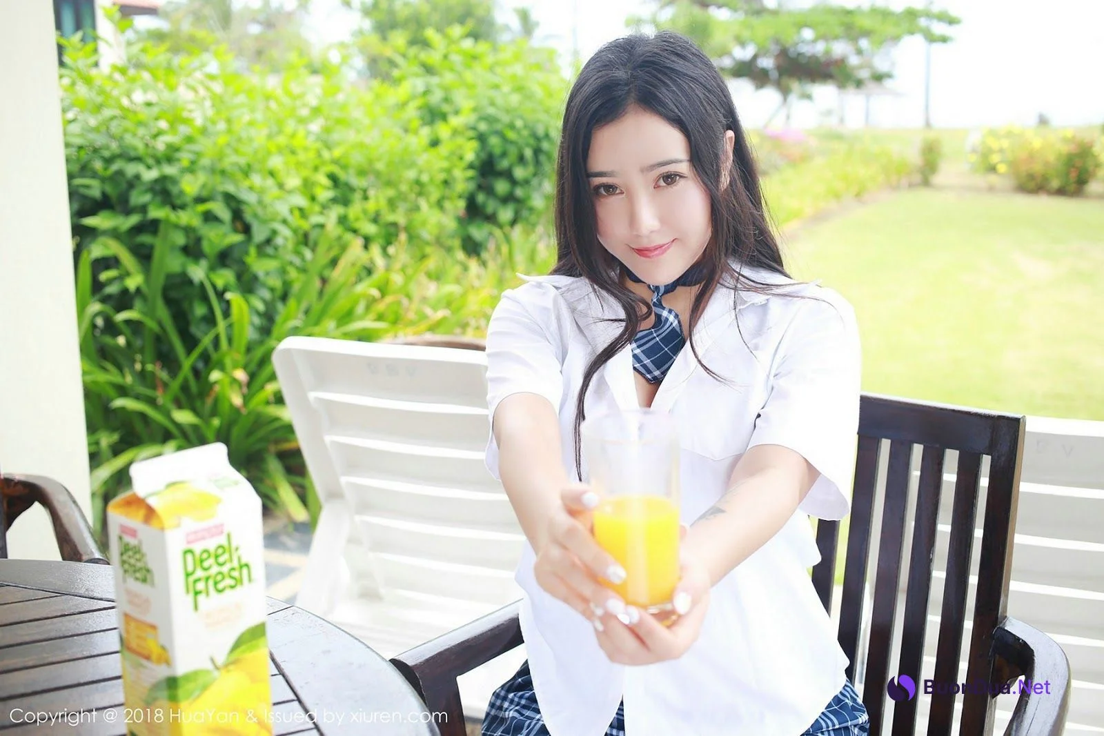 [HuaYan花の颜] 2018.12.25 VOL.060 Manuela玛鲁娜 - Photo 3
