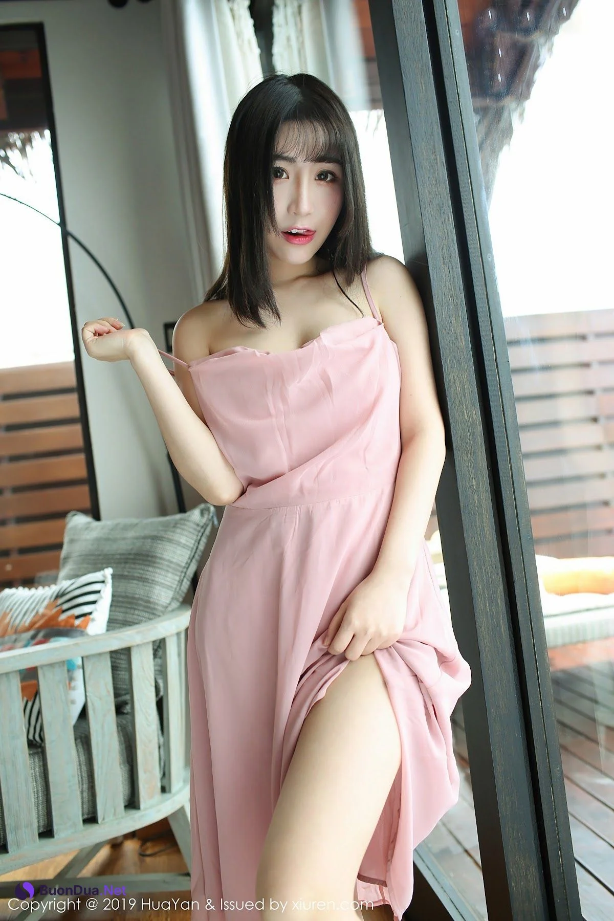 HuaYan Vol.062 绯月樱-Cherry - 사진 6