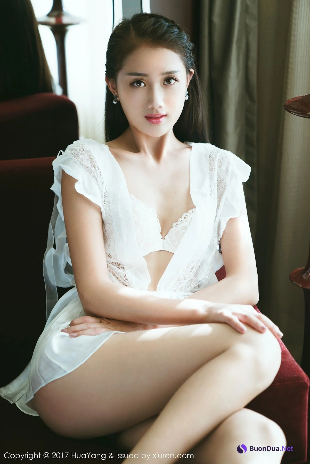 HuaYang 2017-10-09 Vol.009 晴儿Anne - รูปภาพ 4