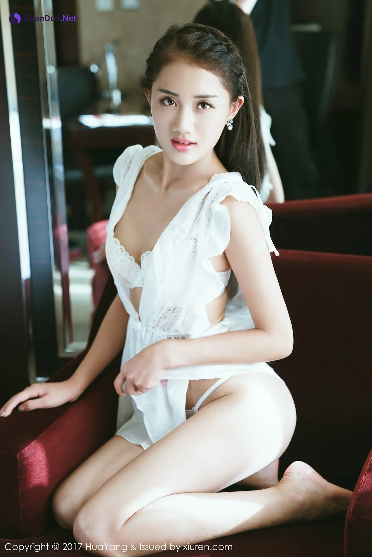 HuaYang 2017-10-09 Vol.009 晴儿Anne - รูปภาพ 8