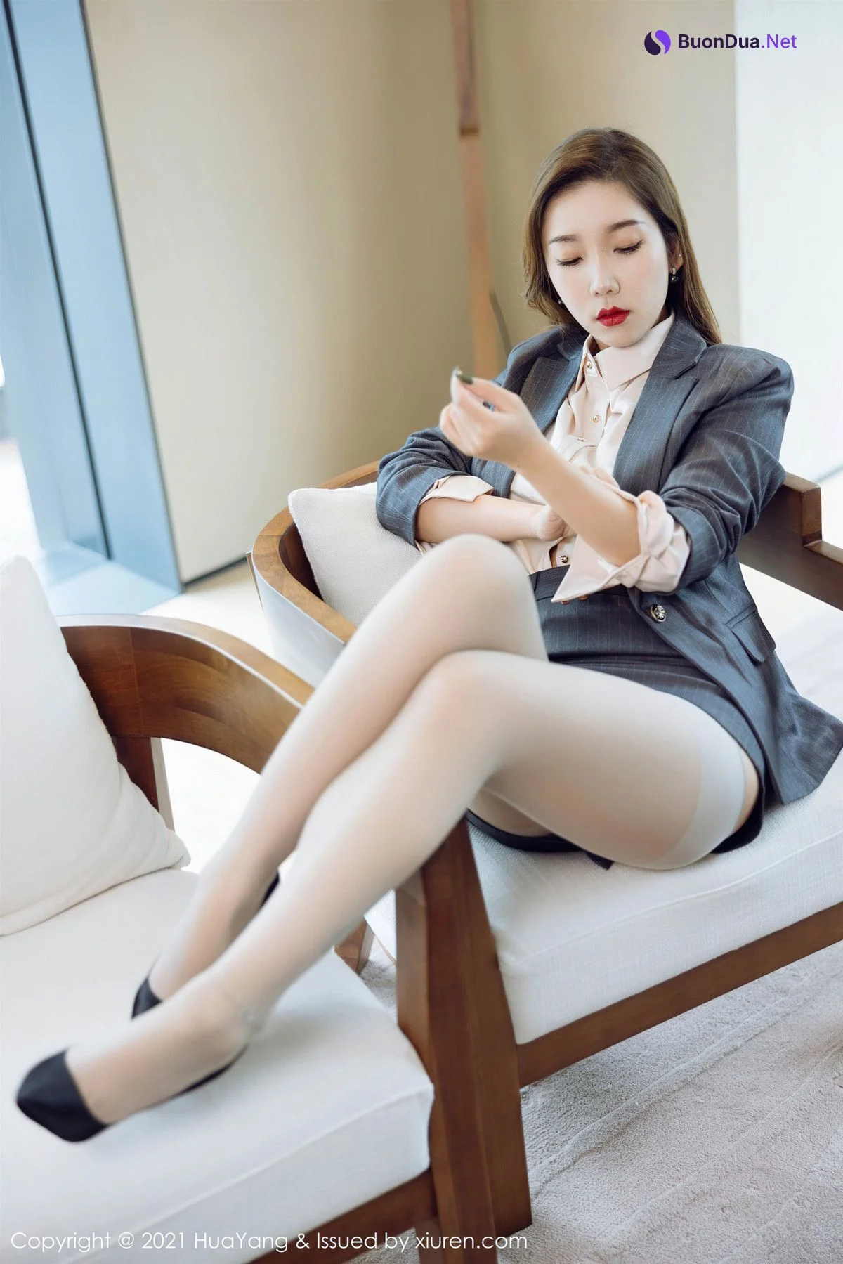 [HuaYang花漾] 2021.11.29 Vol.470 艾静香 - รูปภาพ 11