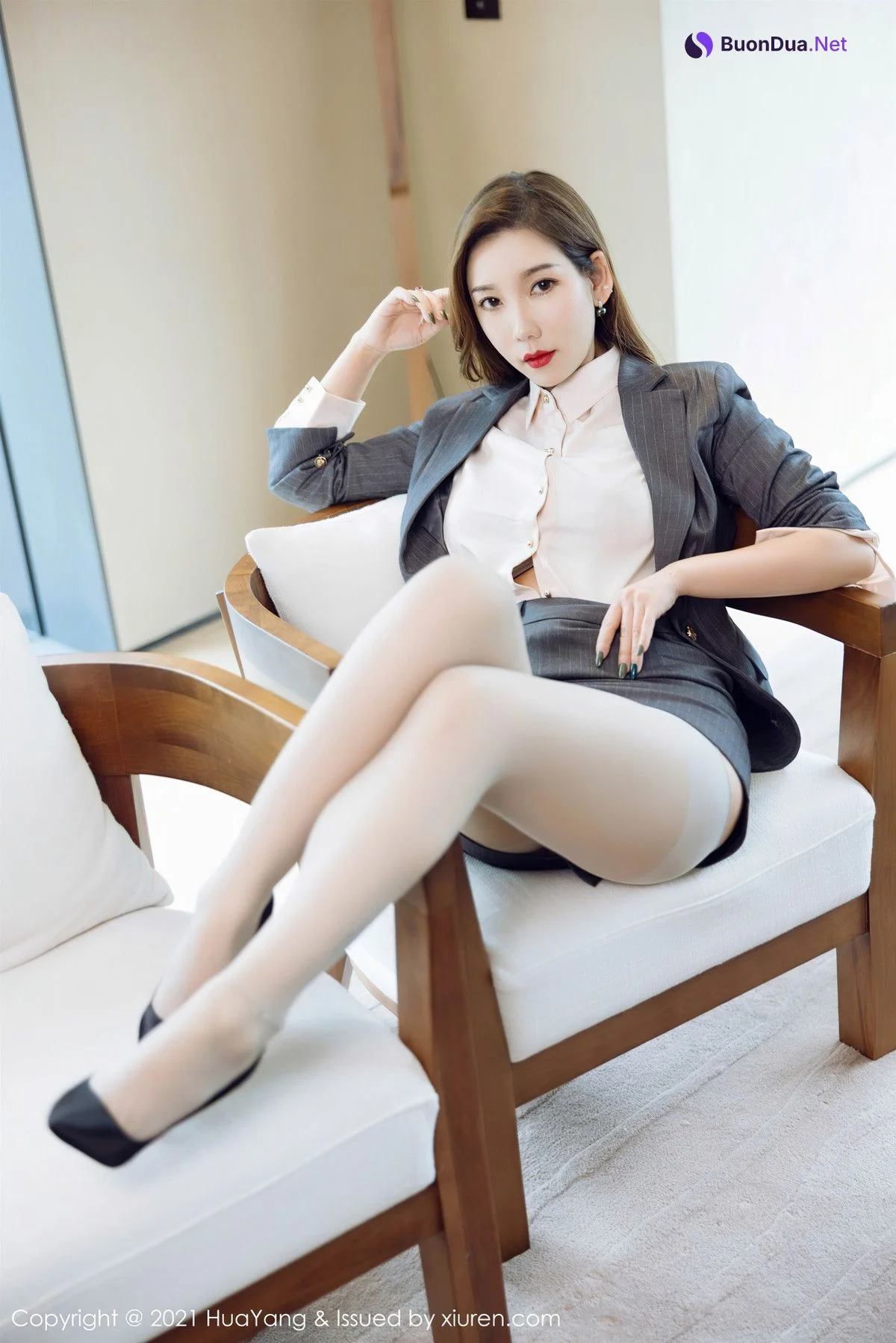 [HuaYang花漾] 2021.11.29 Vol.470 艾静香 - รูปภาพ 12