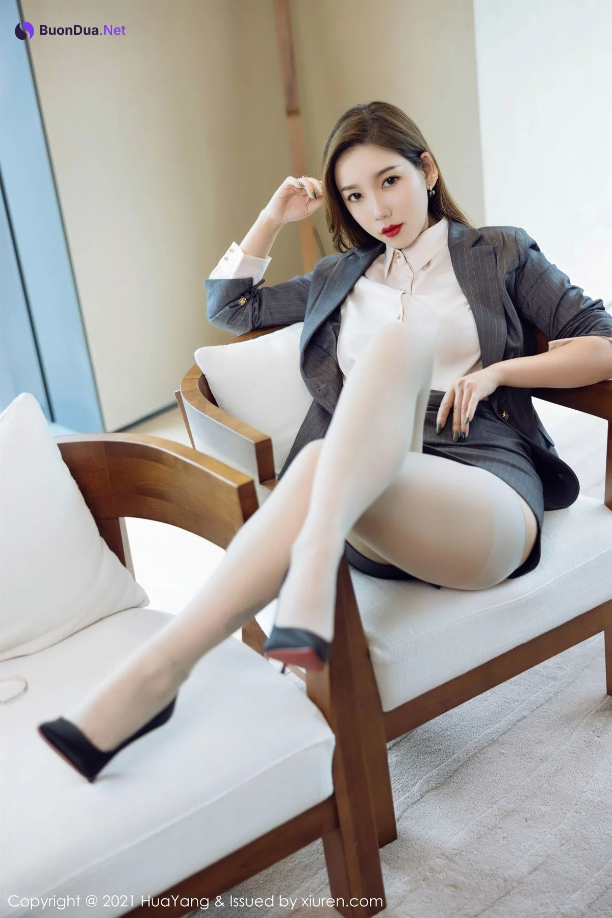 [HuaYang花漾] 2021.11.29 Vol.470 艾静香 - รูปภาพ 13
