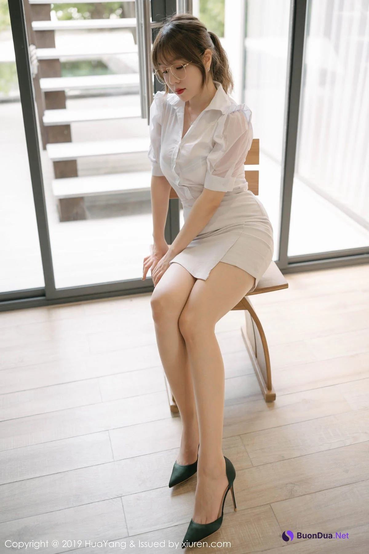 HuaYang Vol.195 Wang Yu Chun (王雨纯) - Photo 9