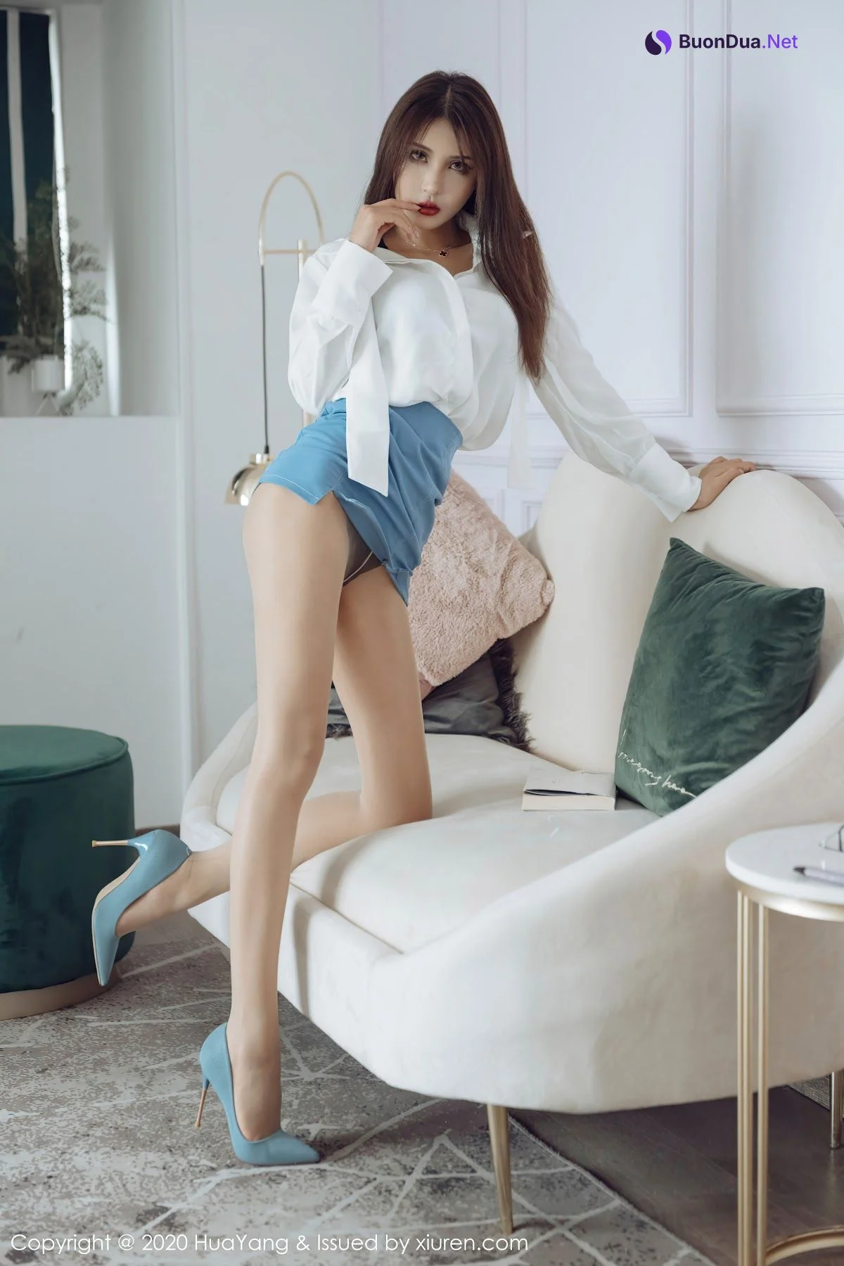HuaYang Vol.291 Emily顾奈奈 - รูปภาพ 17