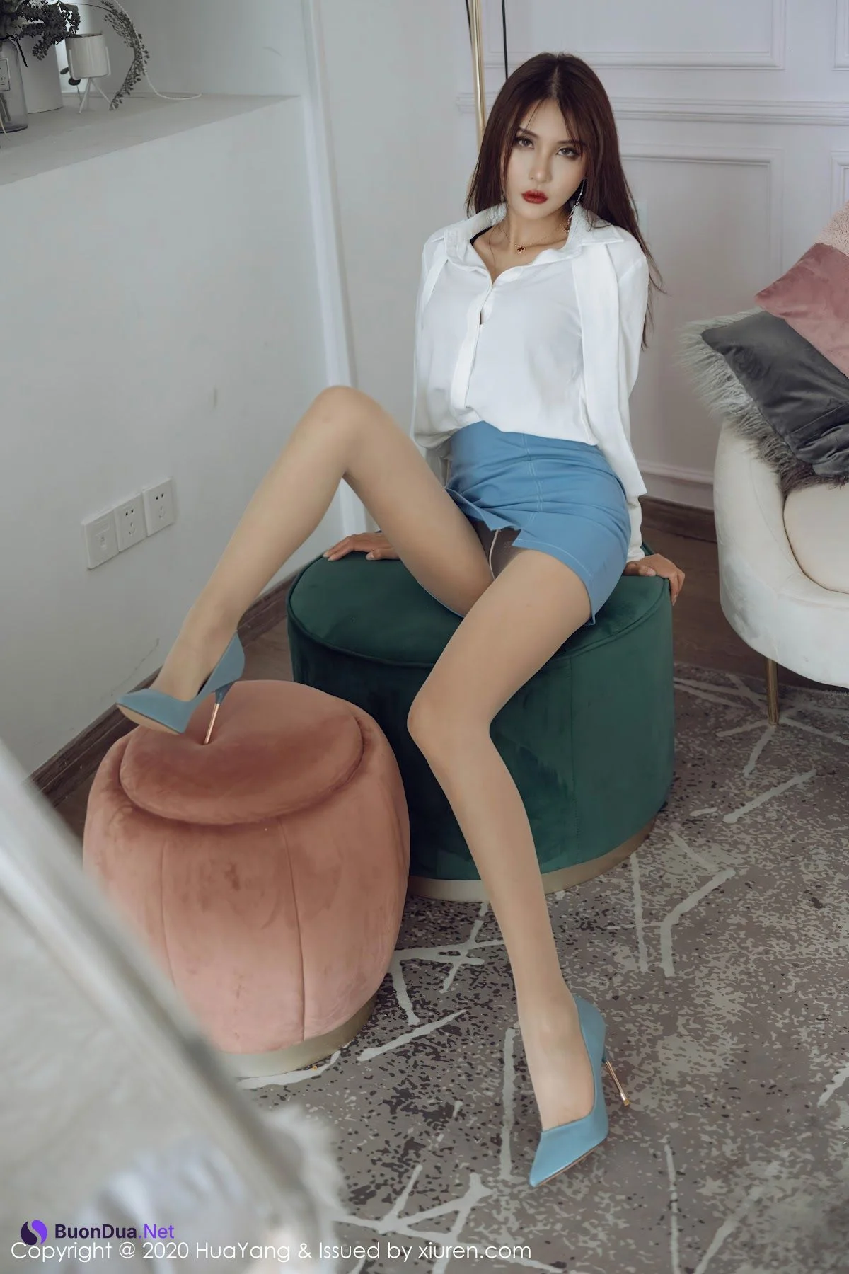 HuaYang Vol.291 Emily顾奈奈 - รูปภาพ 19