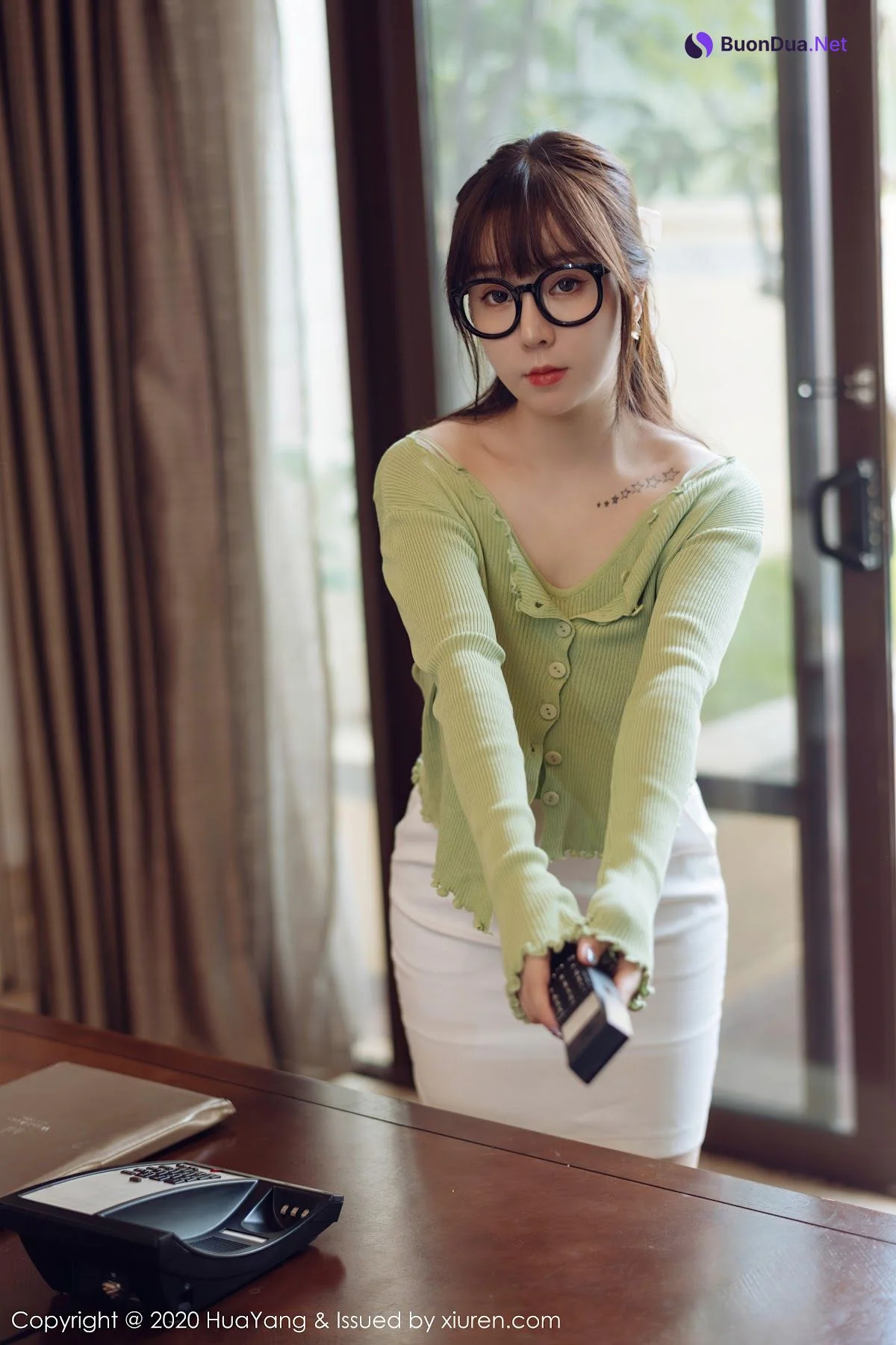 HuaYang Vol.298 Wang Yu Chun (王雨纯) - 사진 3