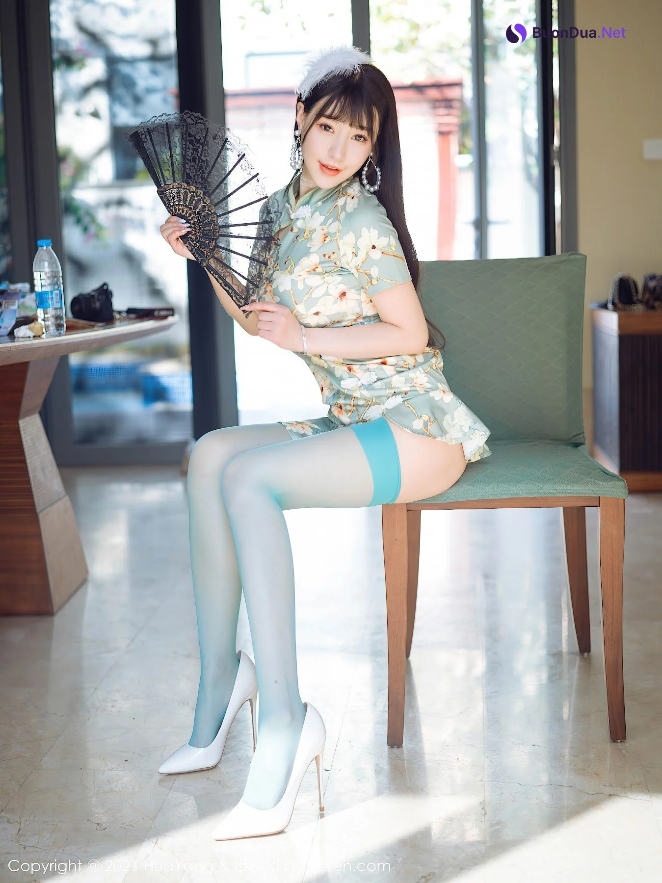 HuaYang Vol.390 Zhu Ke Er (朱可儿Flower) - รูปภาพ 20