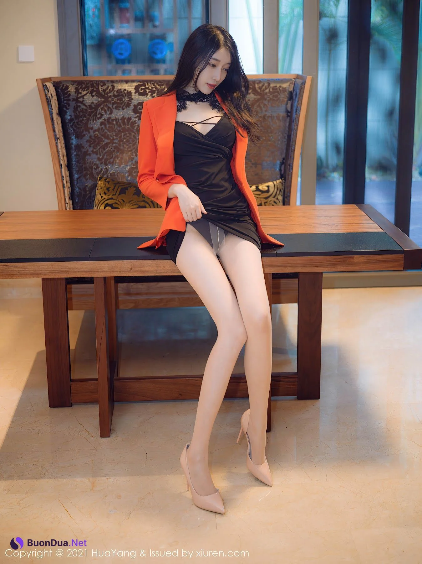 HuaYang Vol.406 玥儿玥er - 사진 17