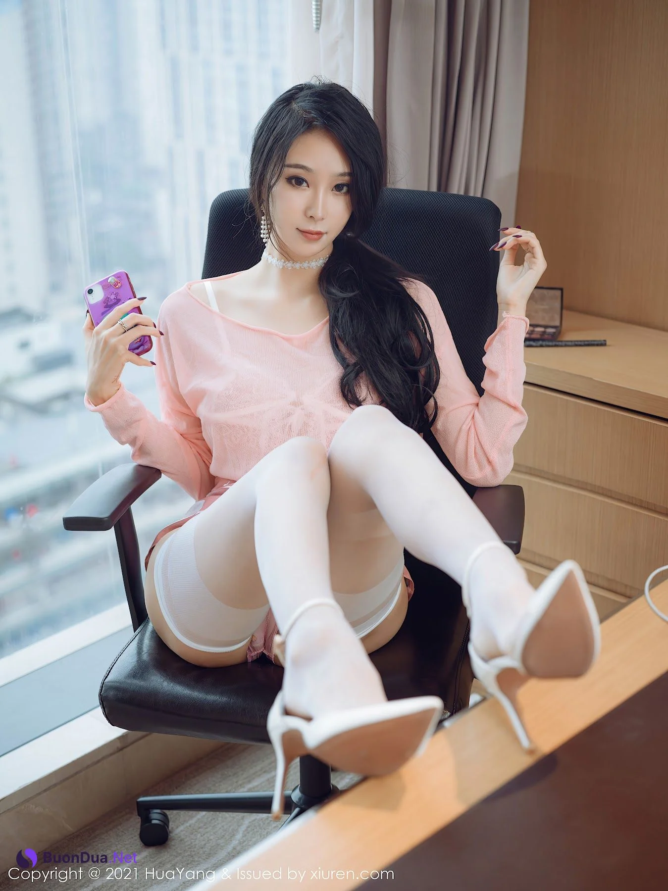 HuaYang Vol.411 蓝夏Akasha - 写真 10