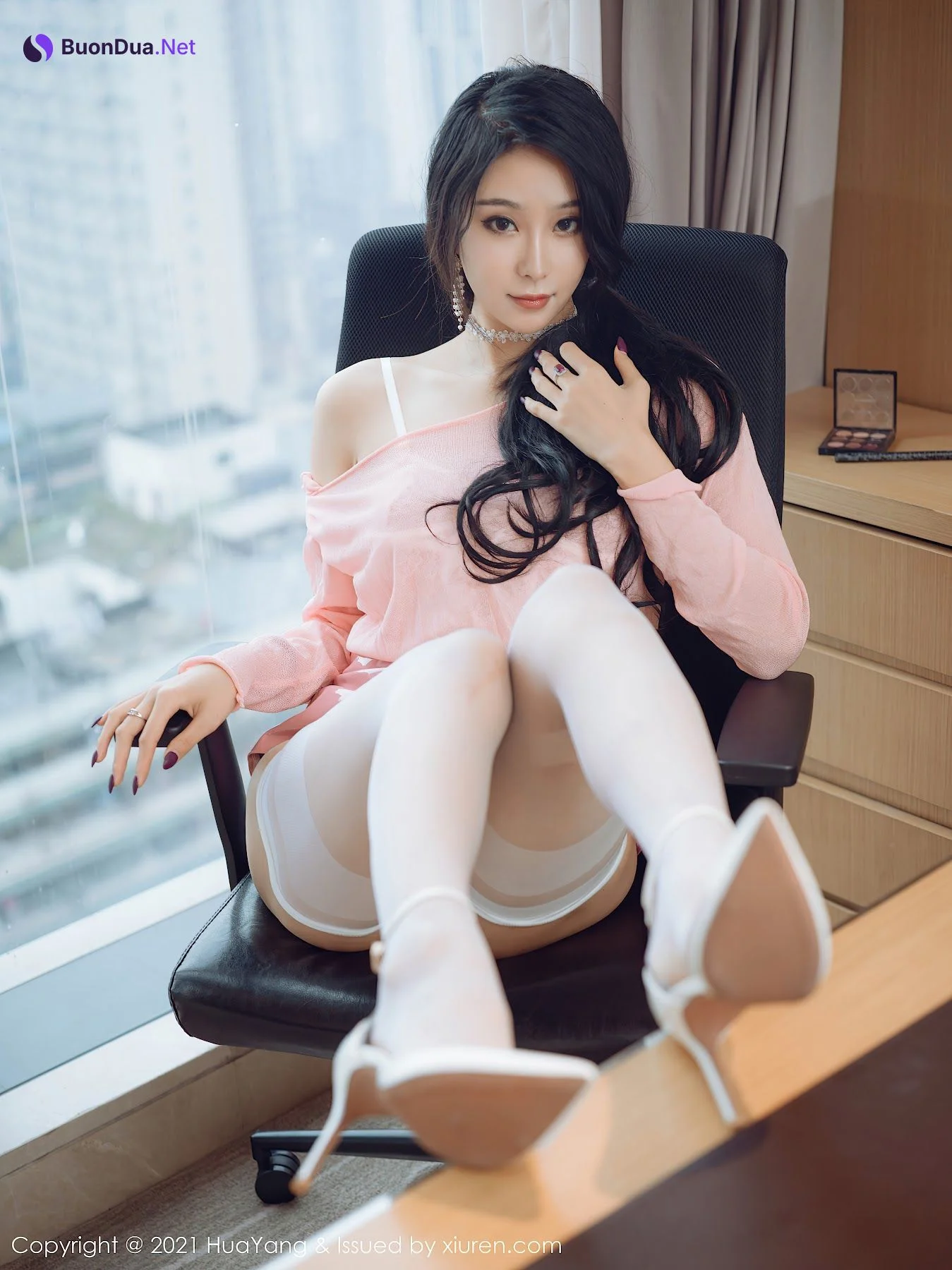 HuaYang Vol.411 蓝夏Akasha - 写真 13