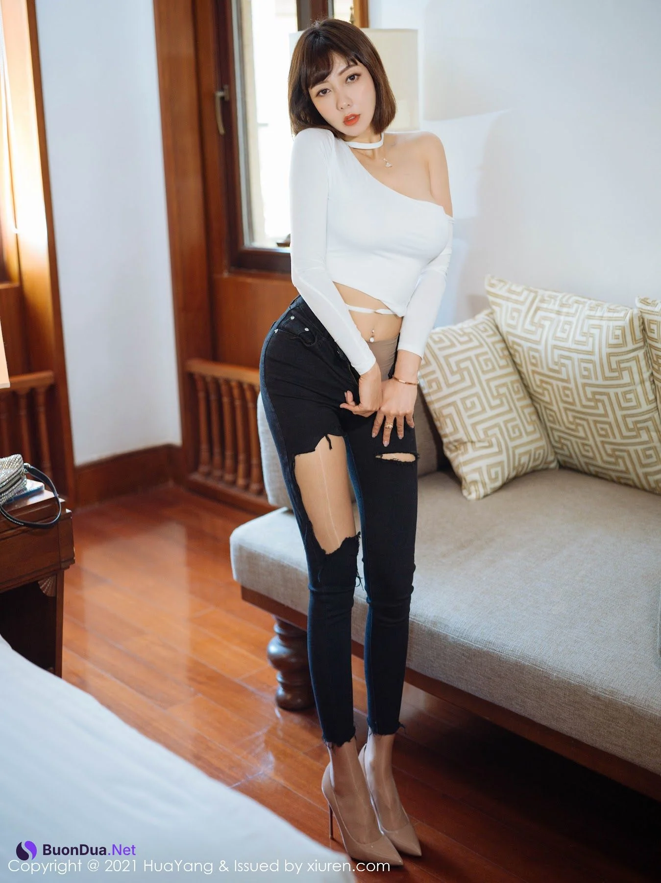 HuaYang Vol.414 Victoria – Guo Er (果儿) - 사진 14