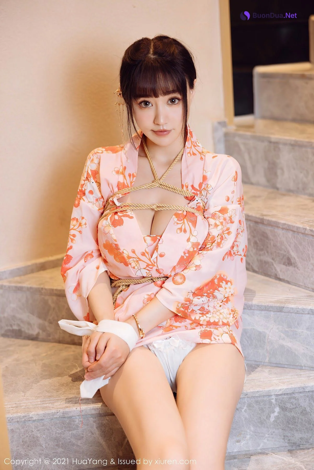 HuaYang Vol.463 Zhu Ke Er (朱可儿Flower) - 사진 3
