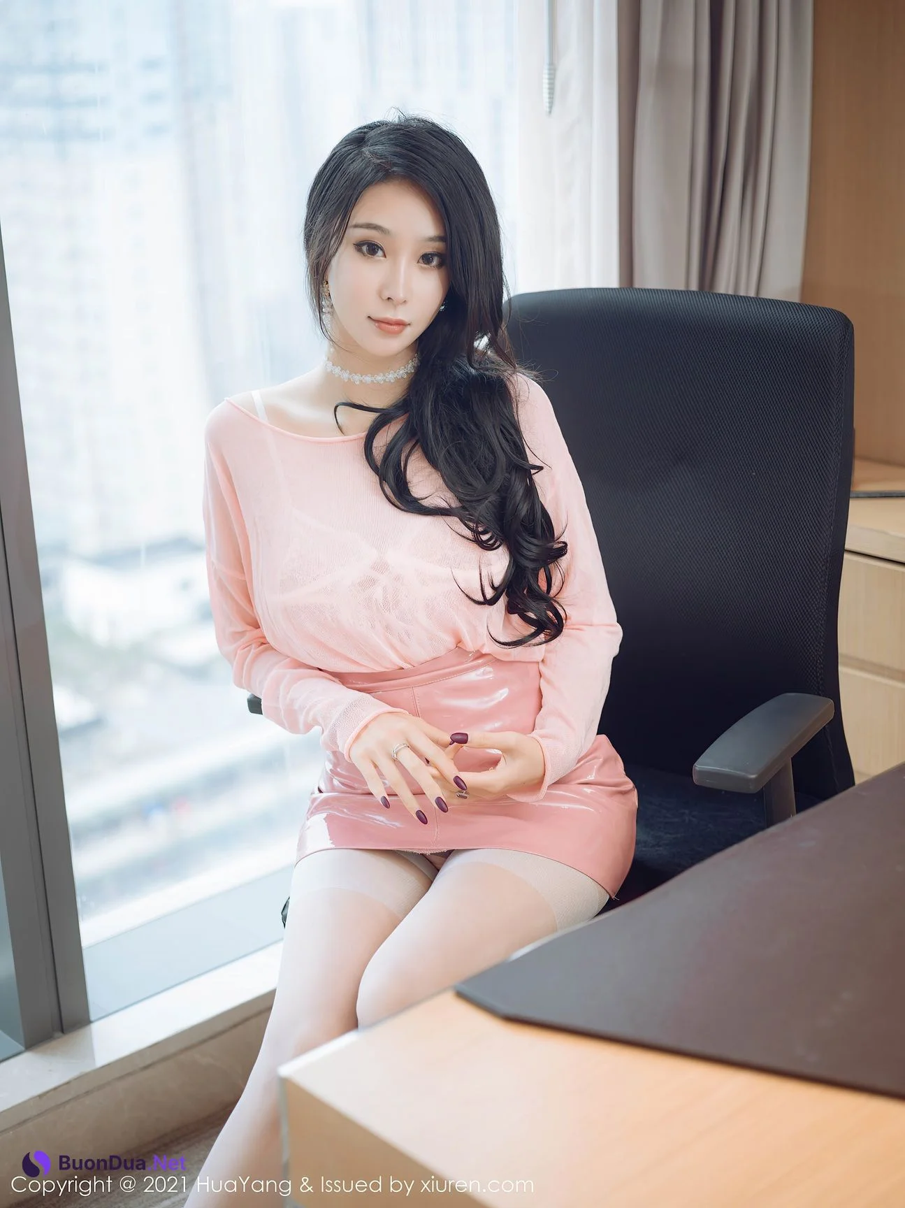 [HuaYang花漾show] 2021.06.07 Vol.411 蓝夏Akasha - Photo 3