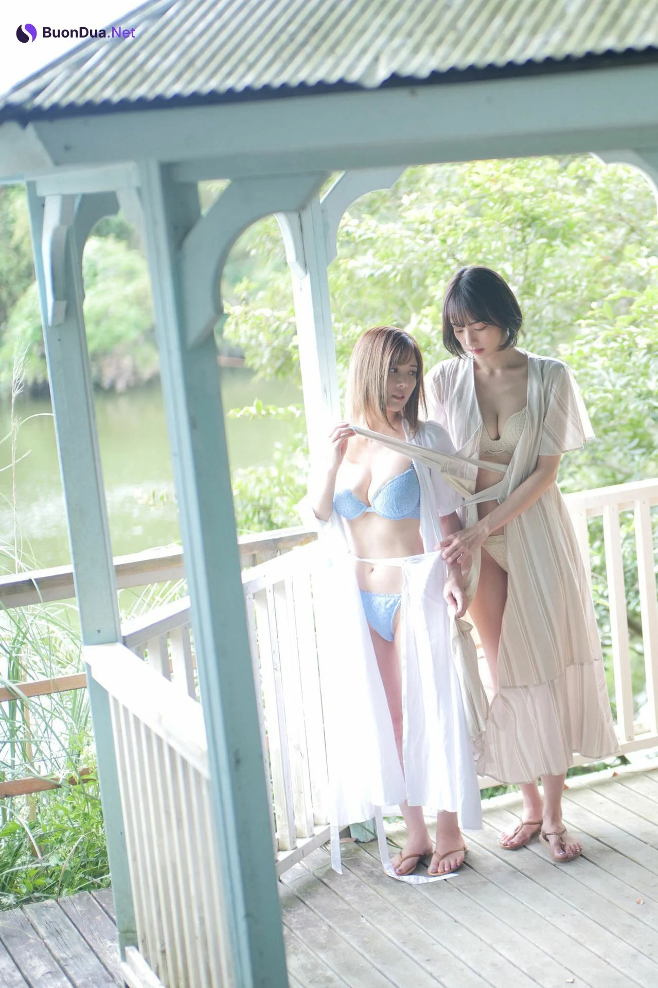 高宮まり×岡田紗佳, 週刊ポストデジタル写真集 牌×牌III Set.02 - 照片 2