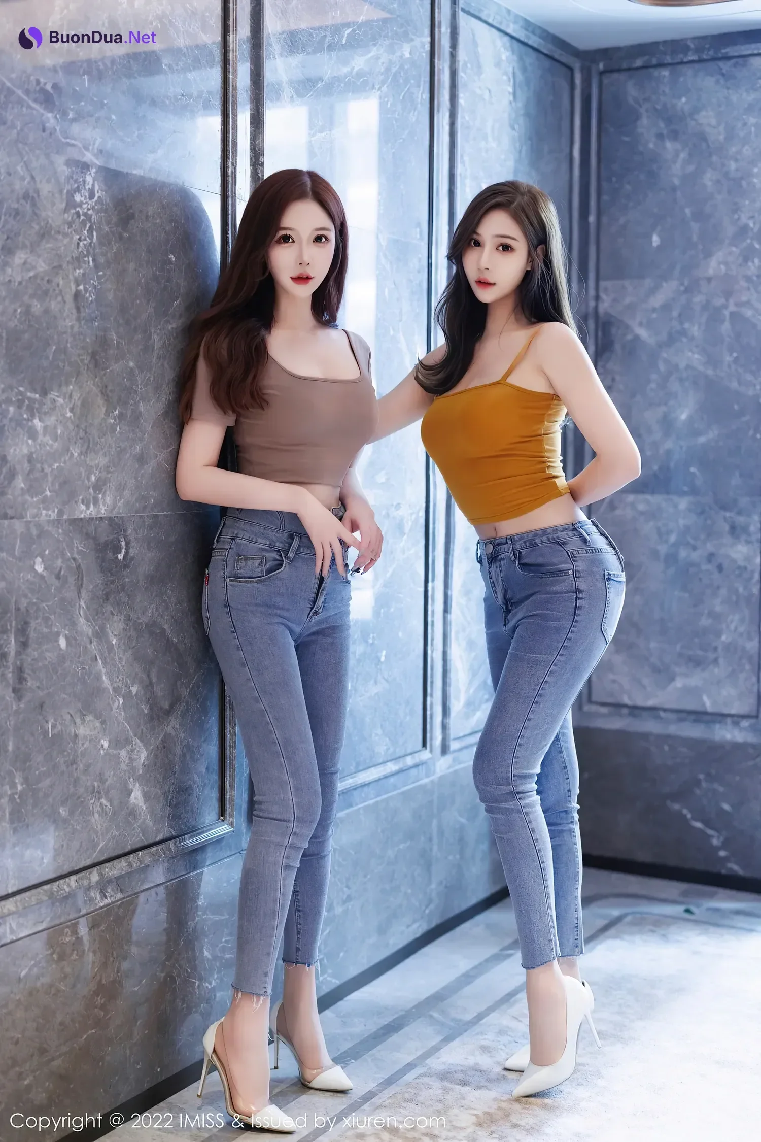 [IMiss爱蜜社] Vol.697 Lavinia肉肉 & LindaLinda - Photo 3