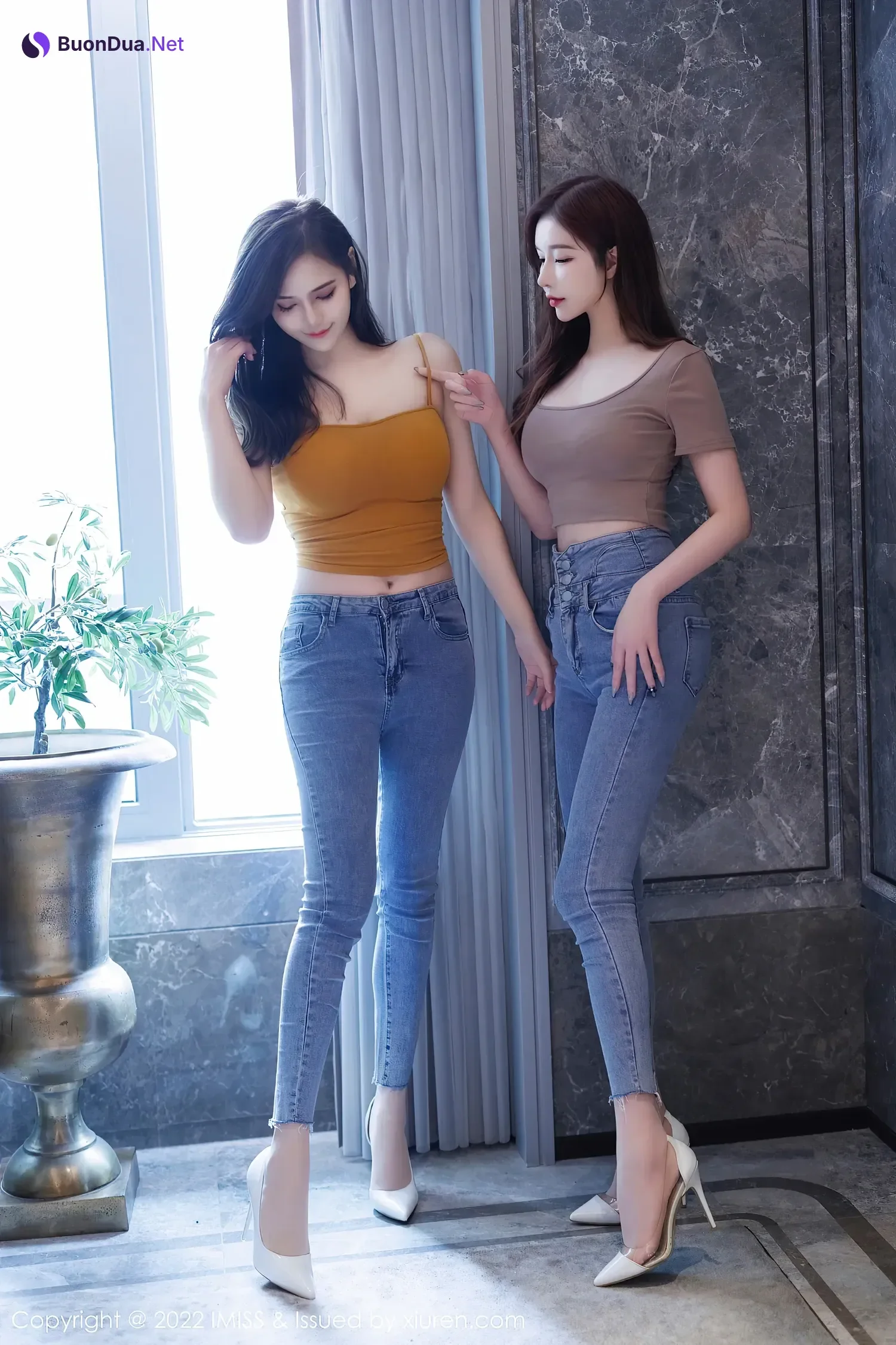 [IMiss爱蜜社] Vol.697 Lavinia肉肉 & LindaLinda - Photo 5