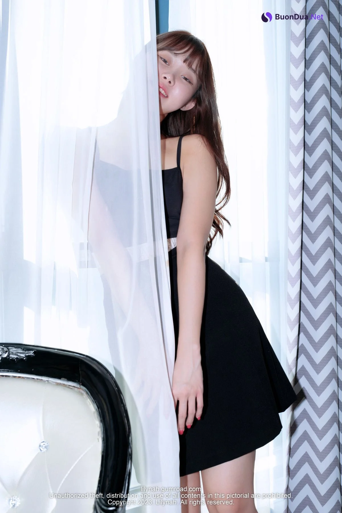 Inah 이나, [Lilynah] LW057 Freshman Girlfriend - Photo 4