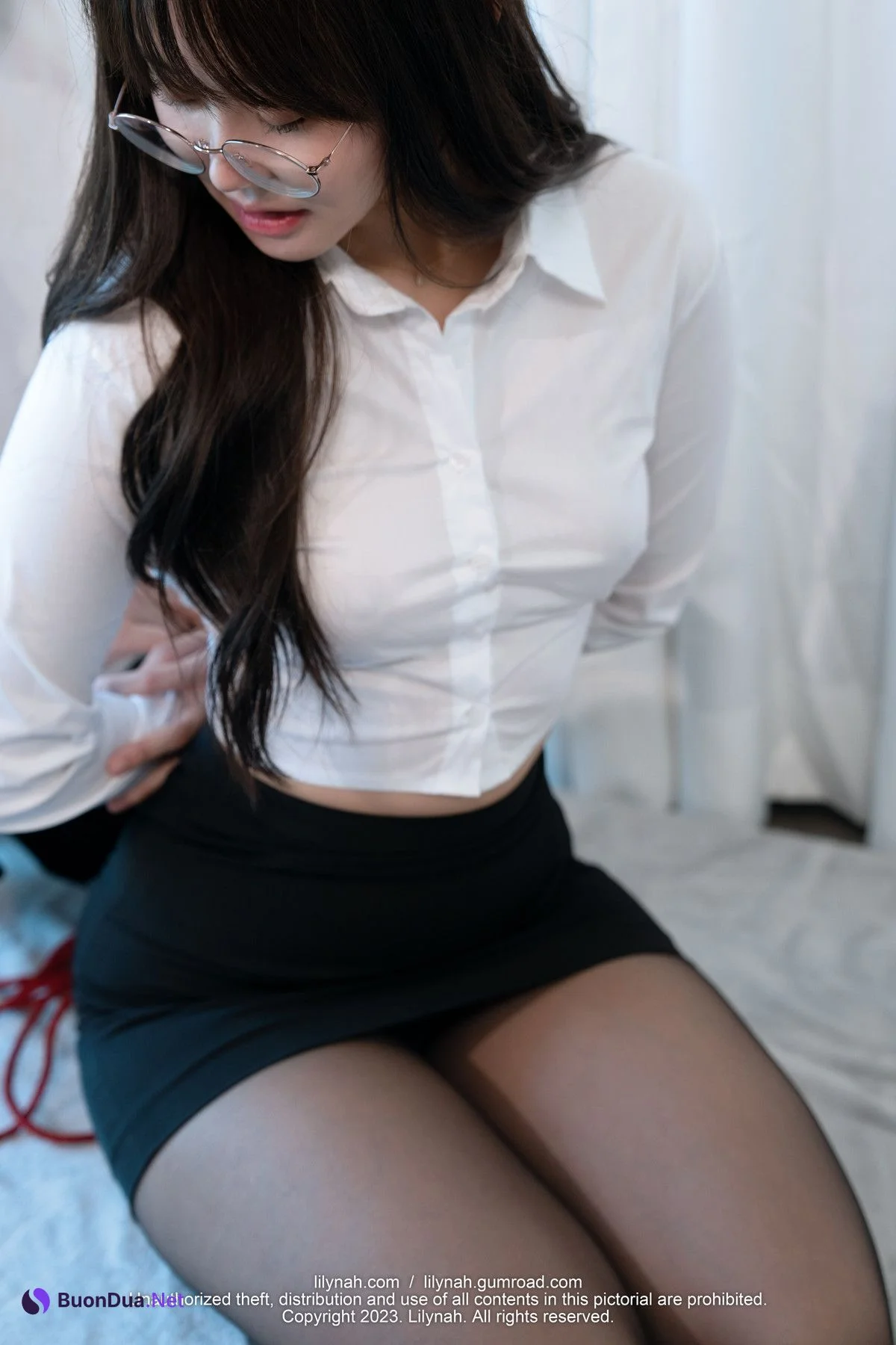Inah 이나, [Lilynah] LW072 The Rope Play Set.01 - Photo 6