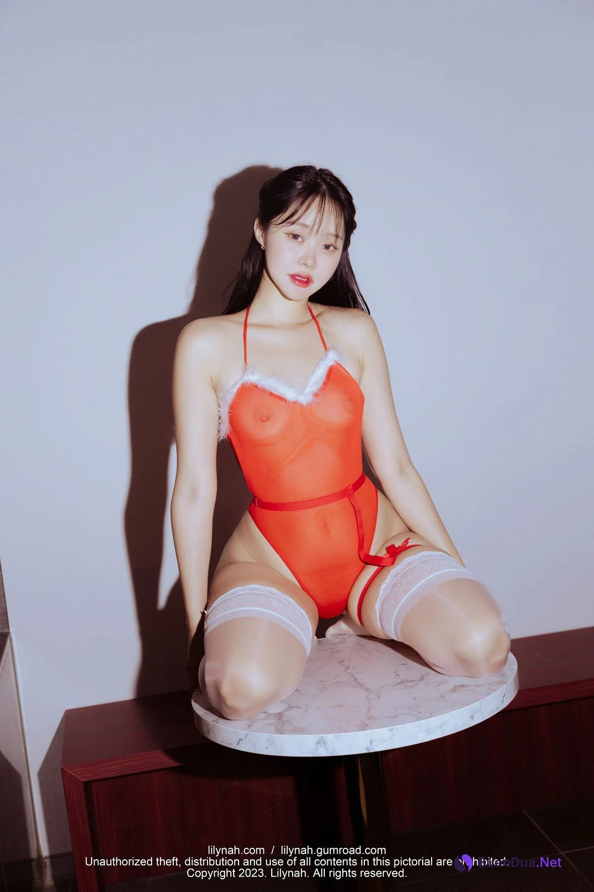 Inah 이나, [Lilynah] LW086 Santa Girl Set.01 - Photo 2