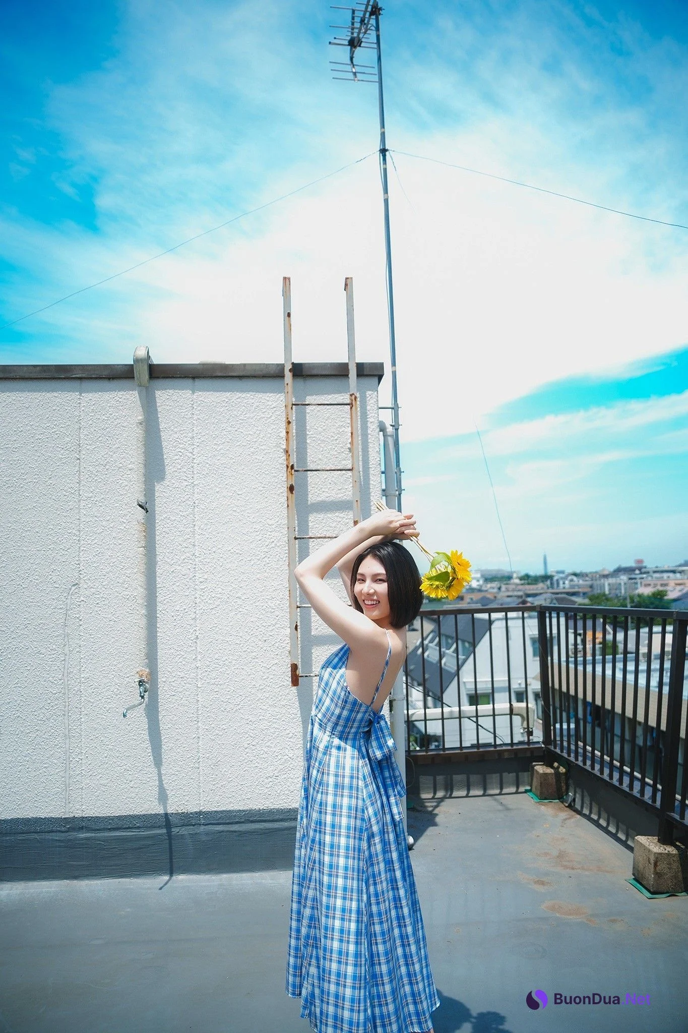 Iori Sagara 相楽伊織, ヤングチャンピオンデジグラ 「夏の部屋で、伊織と。」 Set.01 - 照片 2