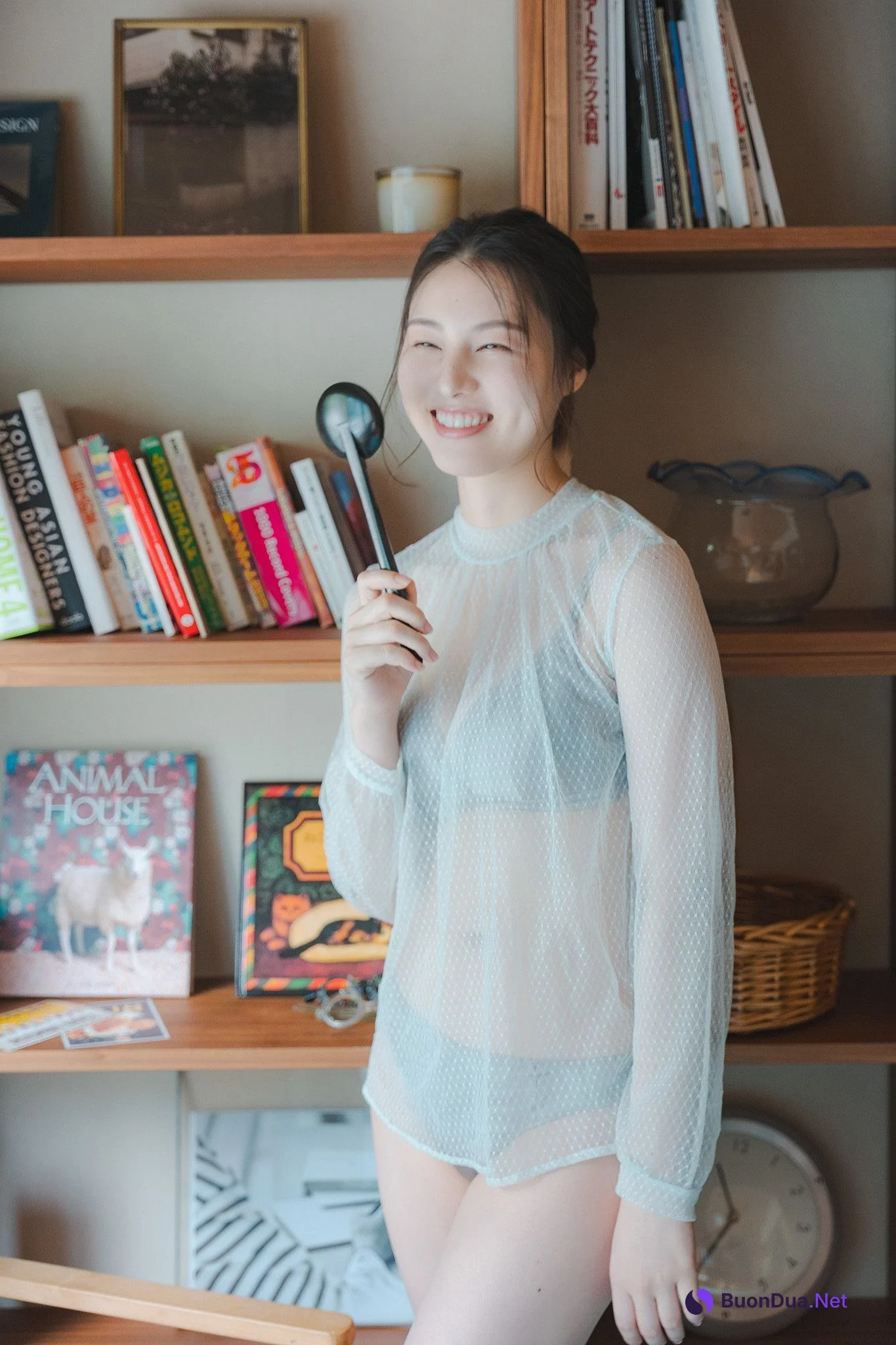 Iori Sagara 相楽伊織, ヤングチャンピオンデジグラ 「夏の部屋で、伊織と。」 Set.03 - 写真 4
