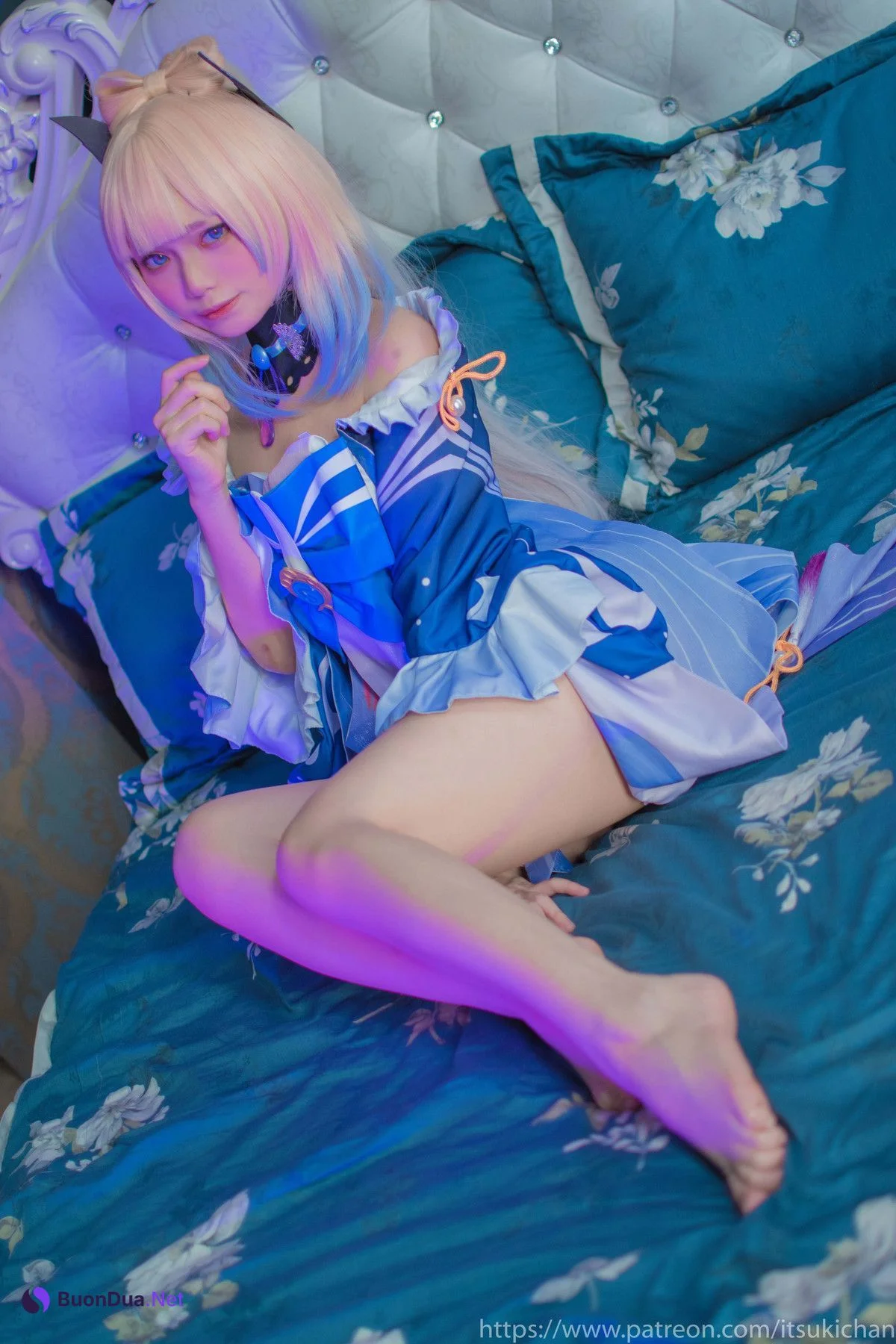 齋齋いつき Itsukichan Cosplay 珊瑚宫心海 Kokomi Sangonomiya - Photo 12