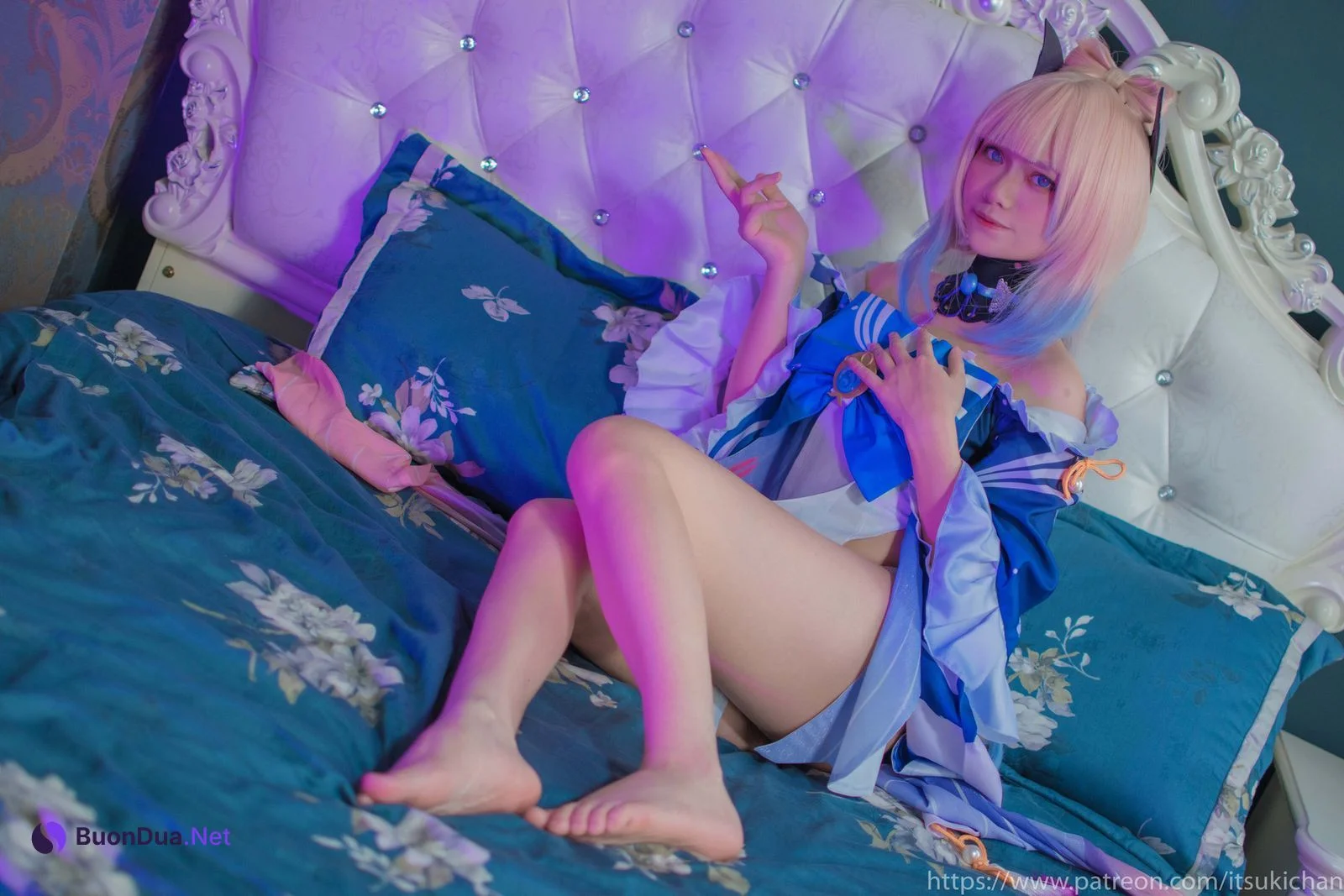 齋齋いつき Itsukichan Cosplay 珊瑚宫心海 Kokomi Sangonomiya - Photo 15