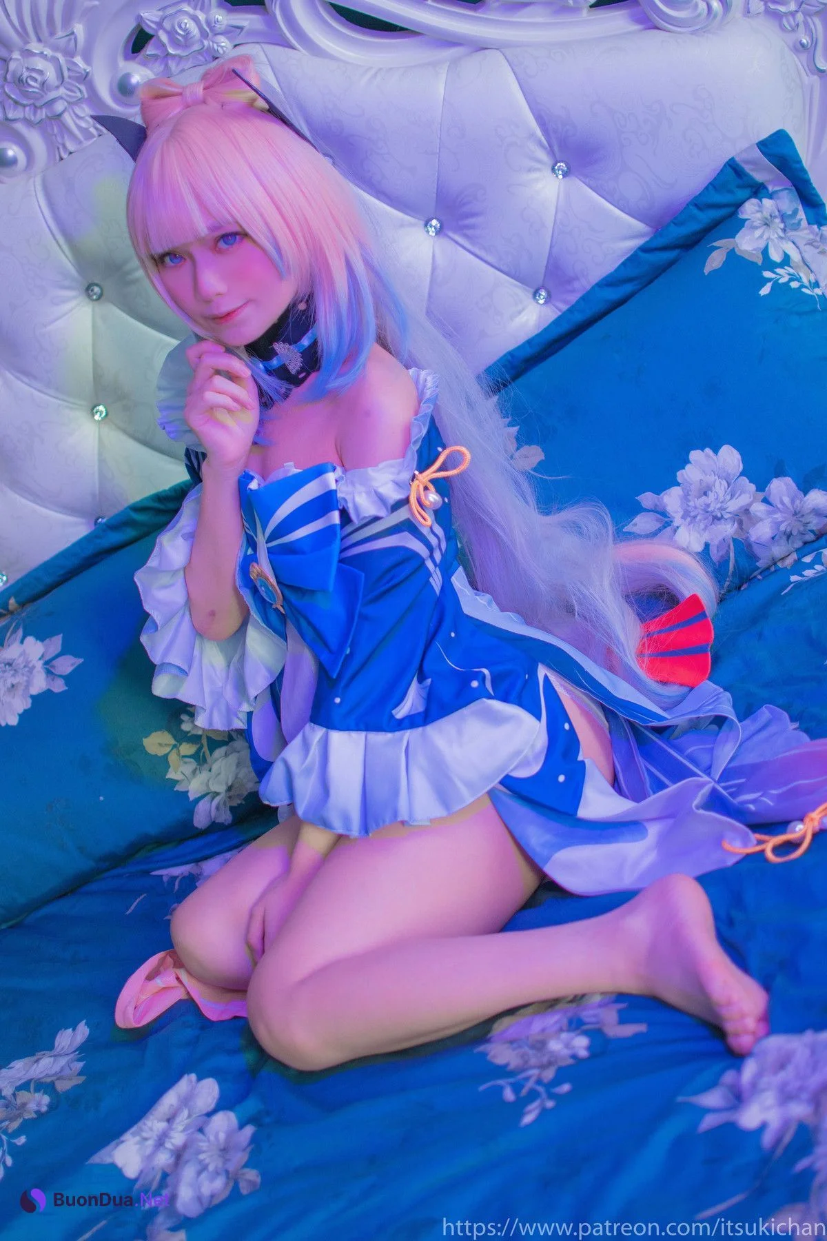 齋齋いつき Itsukichan Cosplay 珊瑚宫心海 Kokomi Sangonomiya - Photo 7
