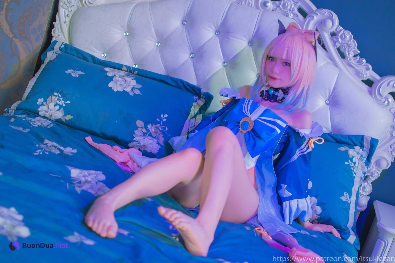 齋齋いつき Itsukichan Cosplay 珊瑚宫心海 Kokomi Sangonomiya - Photo 8