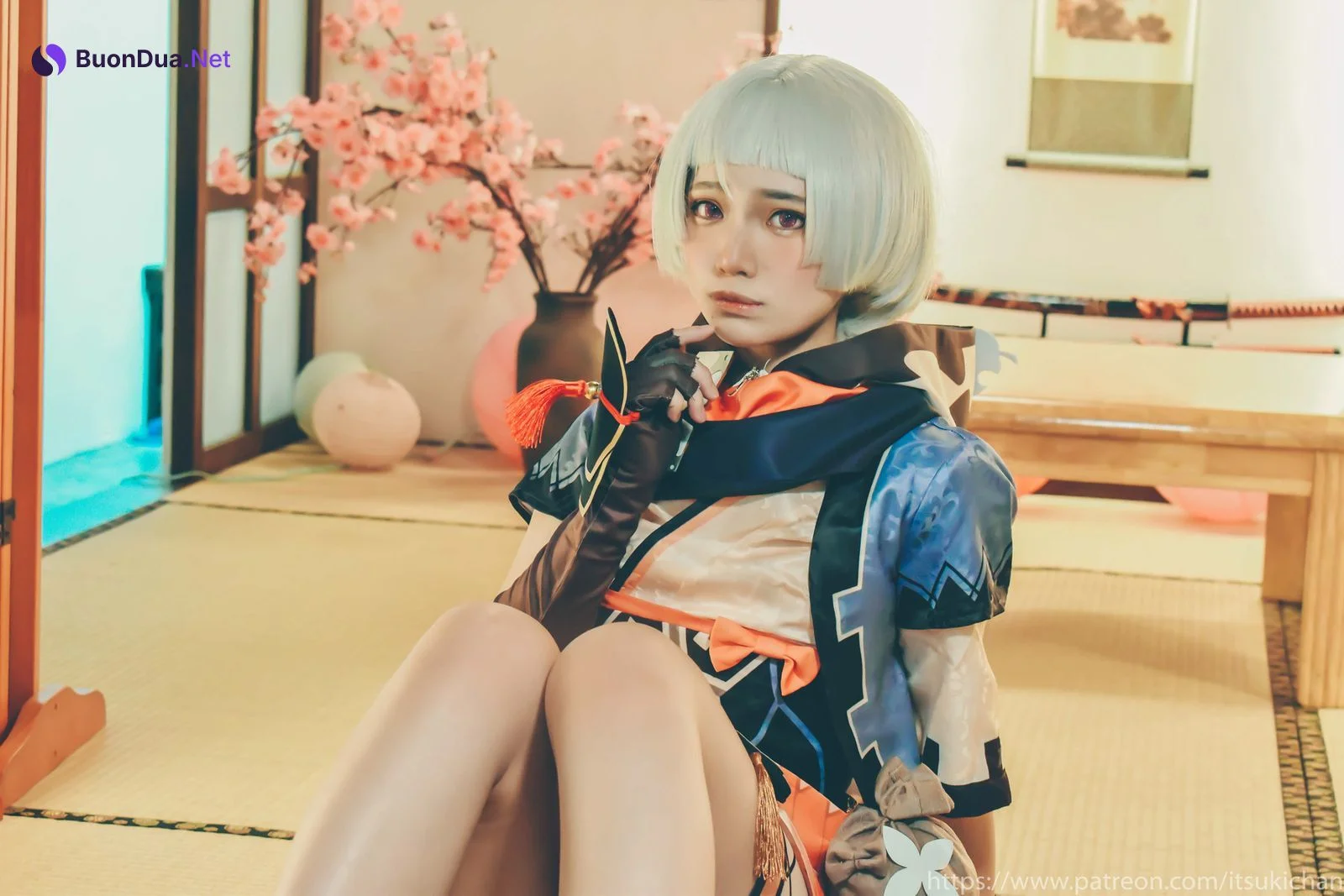 齋齋いつき Itsukichan Cosplay 早柚 Sayu (Genshin Impact 原神) - Photo 2
