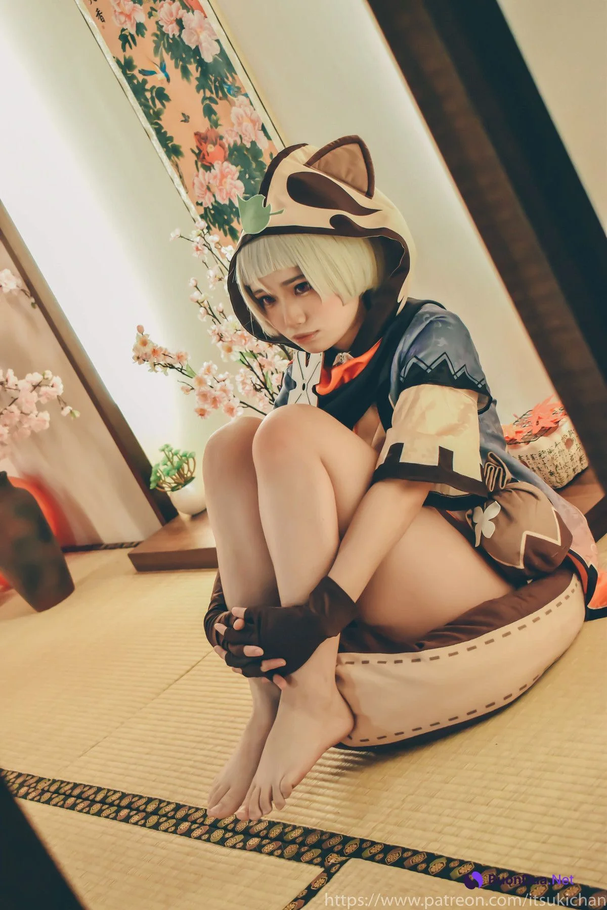 齋齋いつき Itsukichan Cosplay 早柚 Sayu (Genshin Impact 原神) - Photo 8