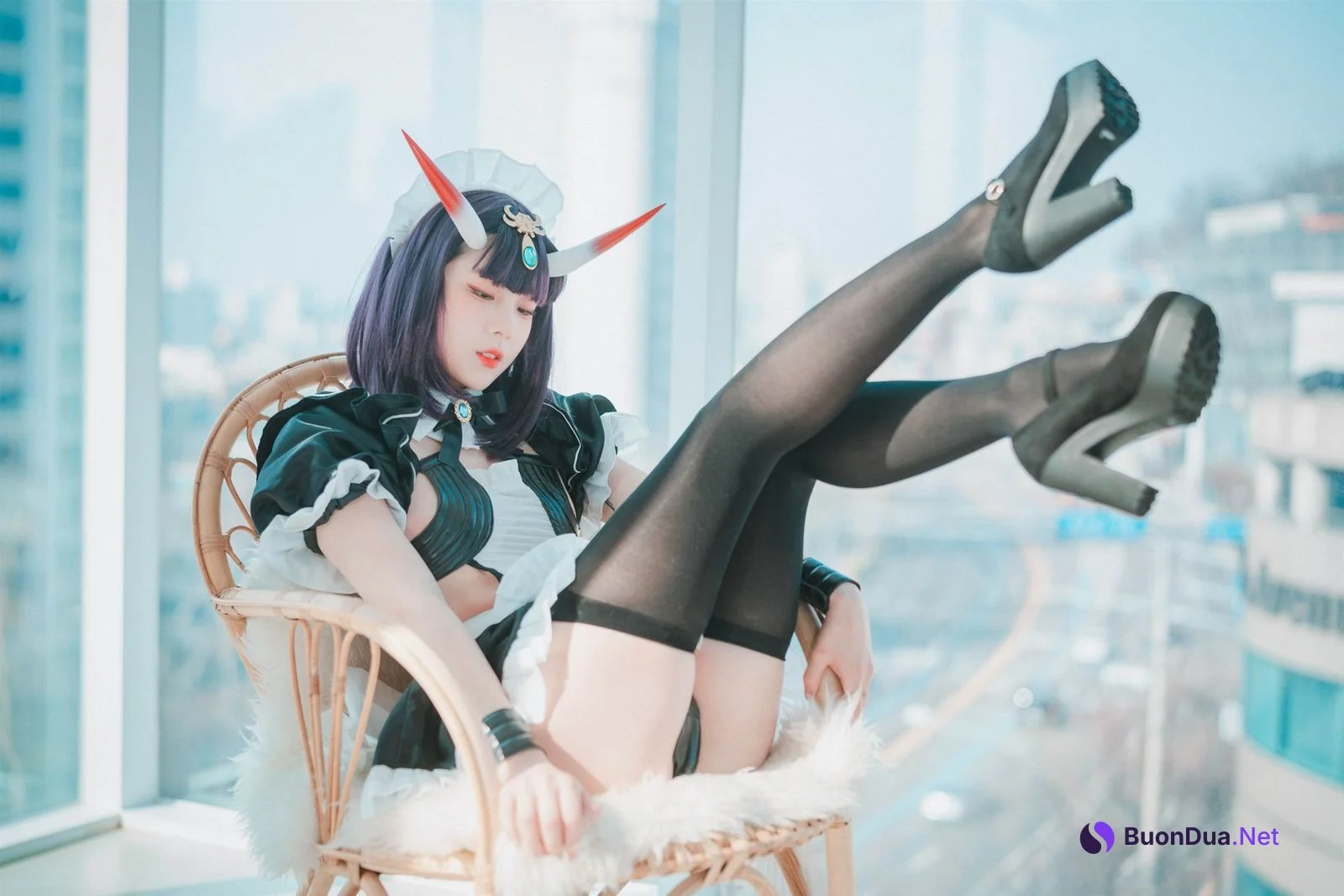 JangJoo 장주, [DJAWA] Shuten Douji Maid - Photo 7