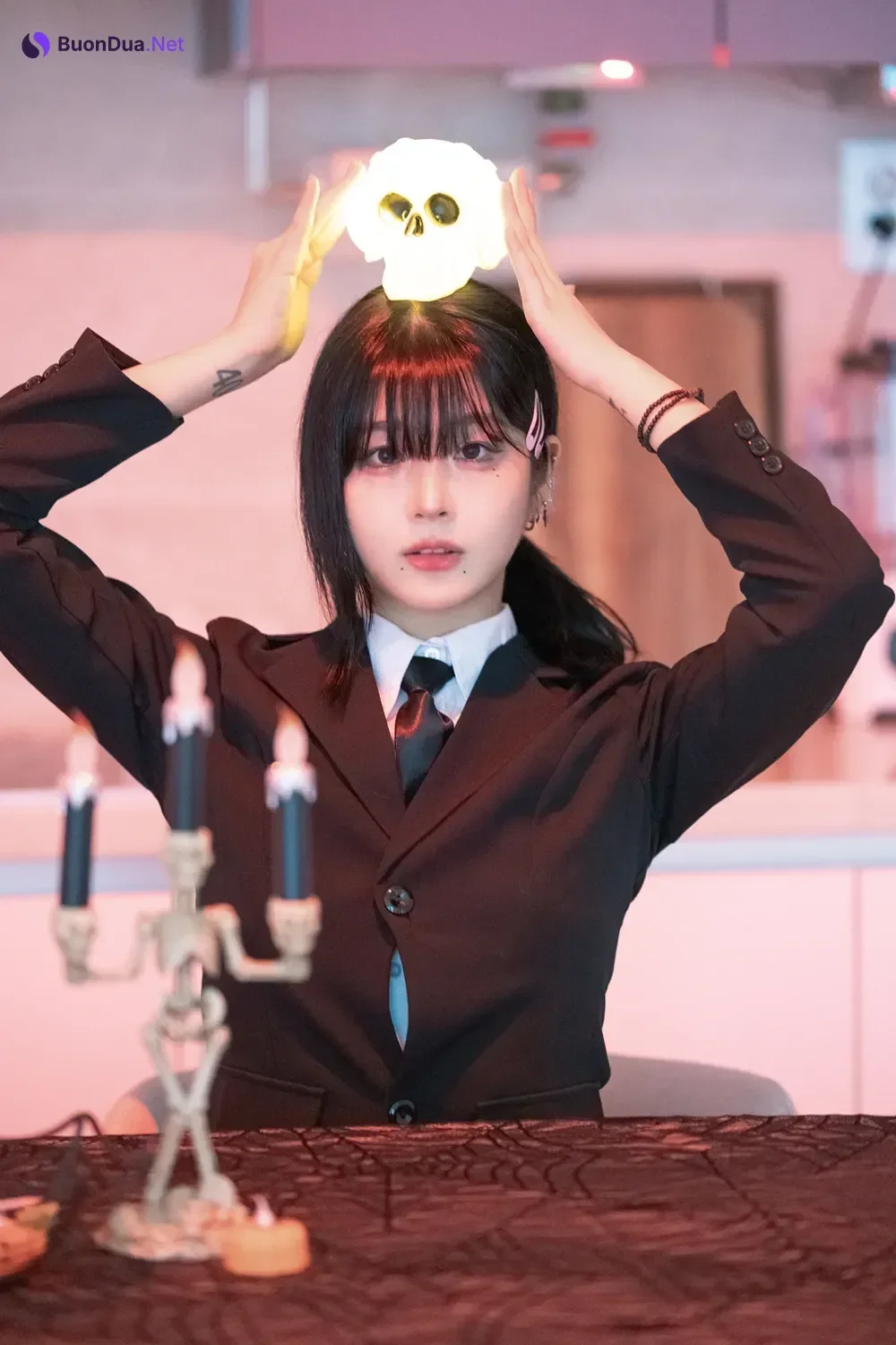 JangJoo 장주, Halloween 장주 할로윈 기념 체인소 맨 ‘코베니’ 코스프레 - Photo 2