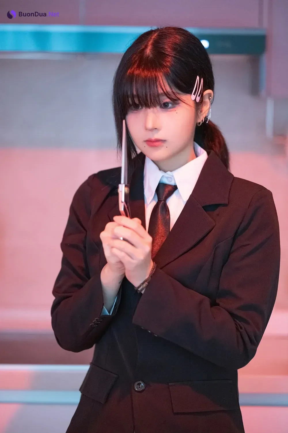 JangJoo 장주, Halloween 장주 할로윈 기념 체인소 맨 ‘코베니’ 코스프레 - Photo 9