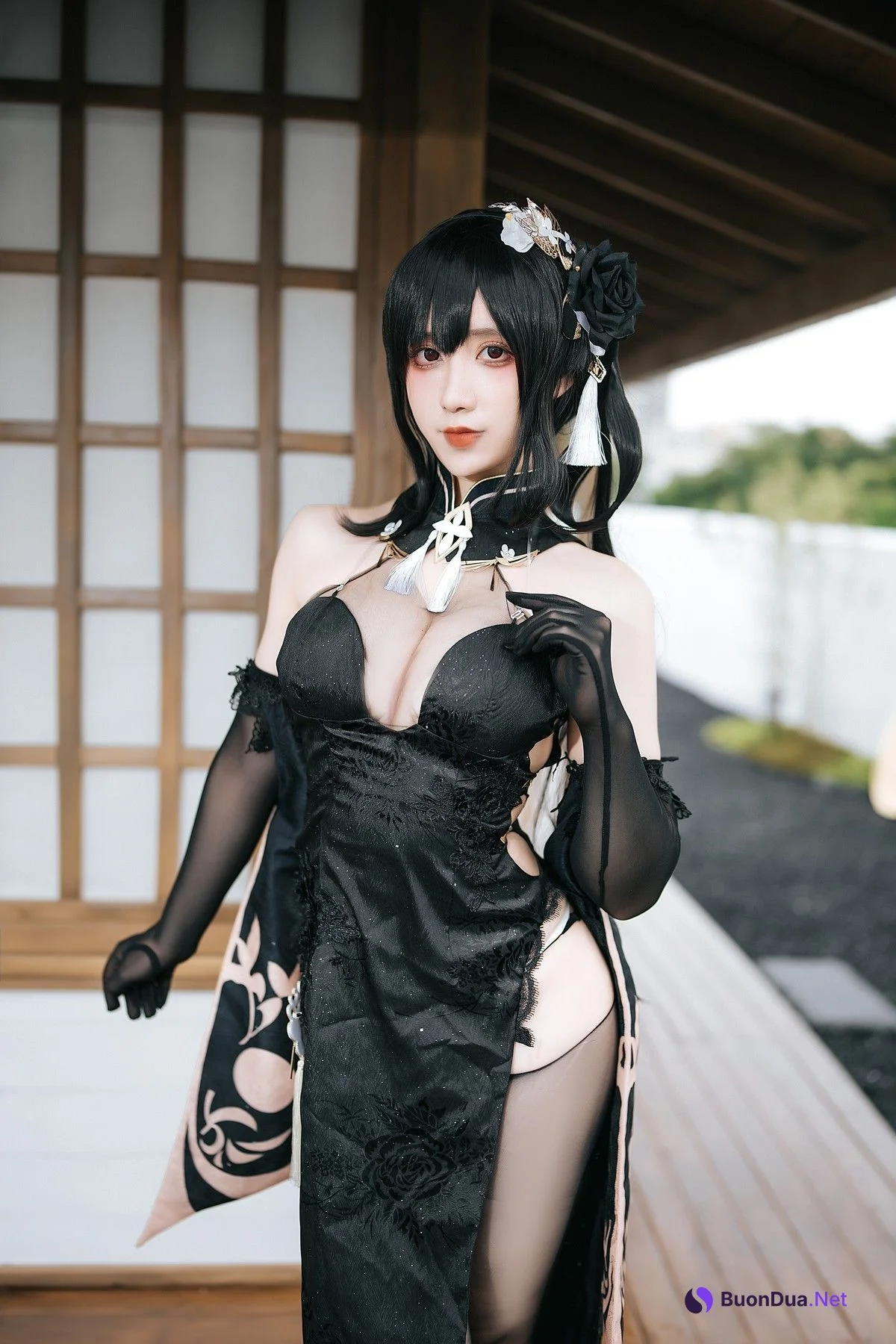九曲Jean Cosplay 镇海旗袍 - Photo 10