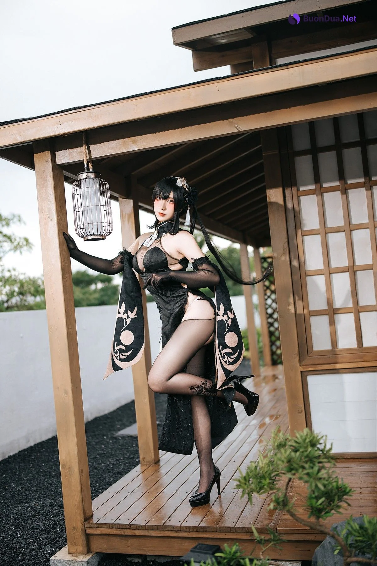 九曲Jean Cosplay 镇海旗袍 - Photo 12
